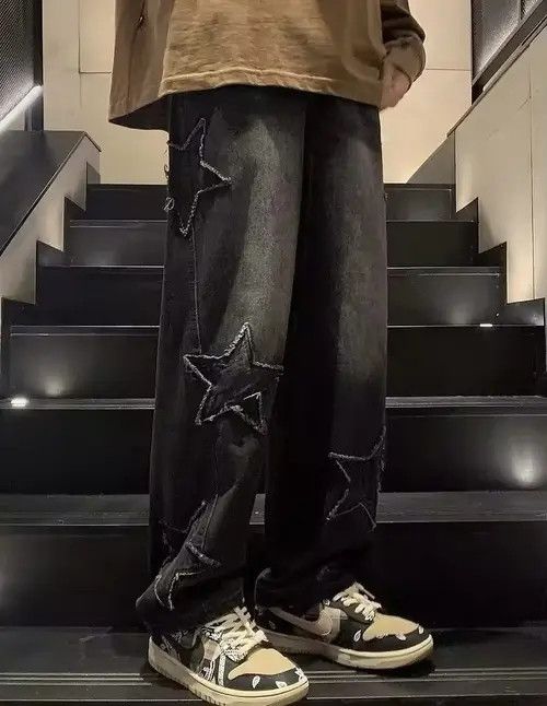 Japanese Brand Michiko x Kanno Star Denim Pant Size US 29 - 2 Thumbnail