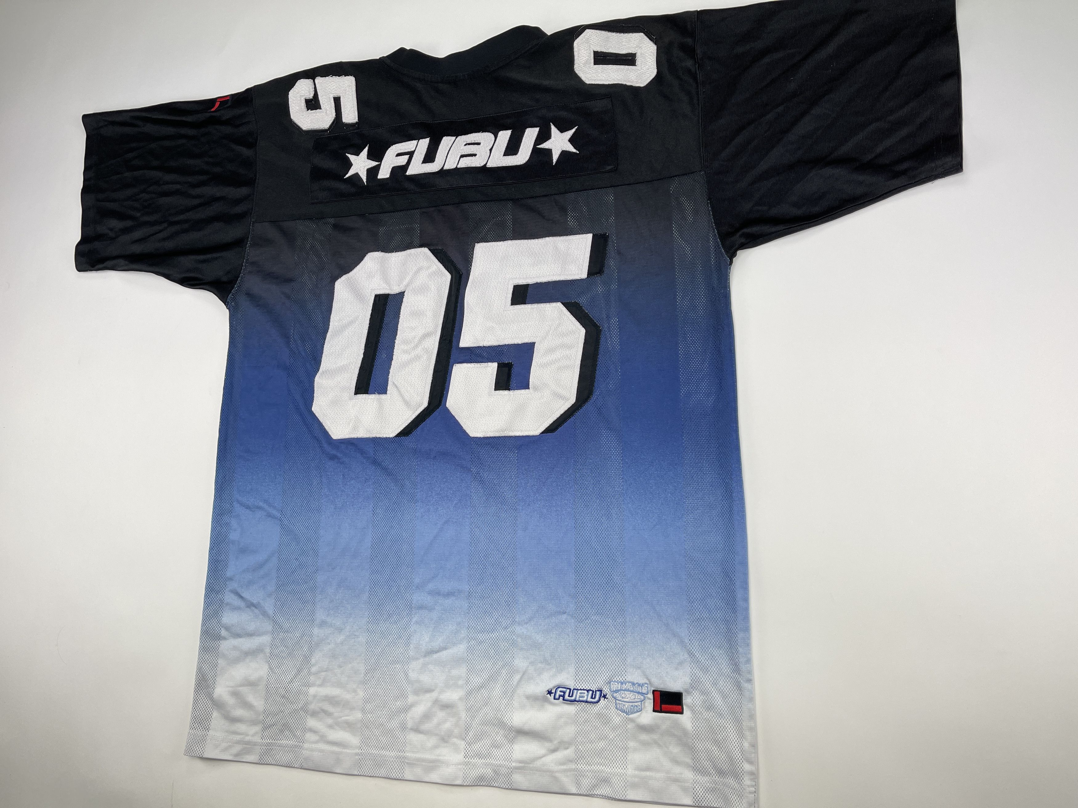 Fubu FUBU jersey, blue, Fubu 05, vintage hip hop t-shirt, 90s L Size US L / EU 52-54 / 3 - 4 Thumbnail