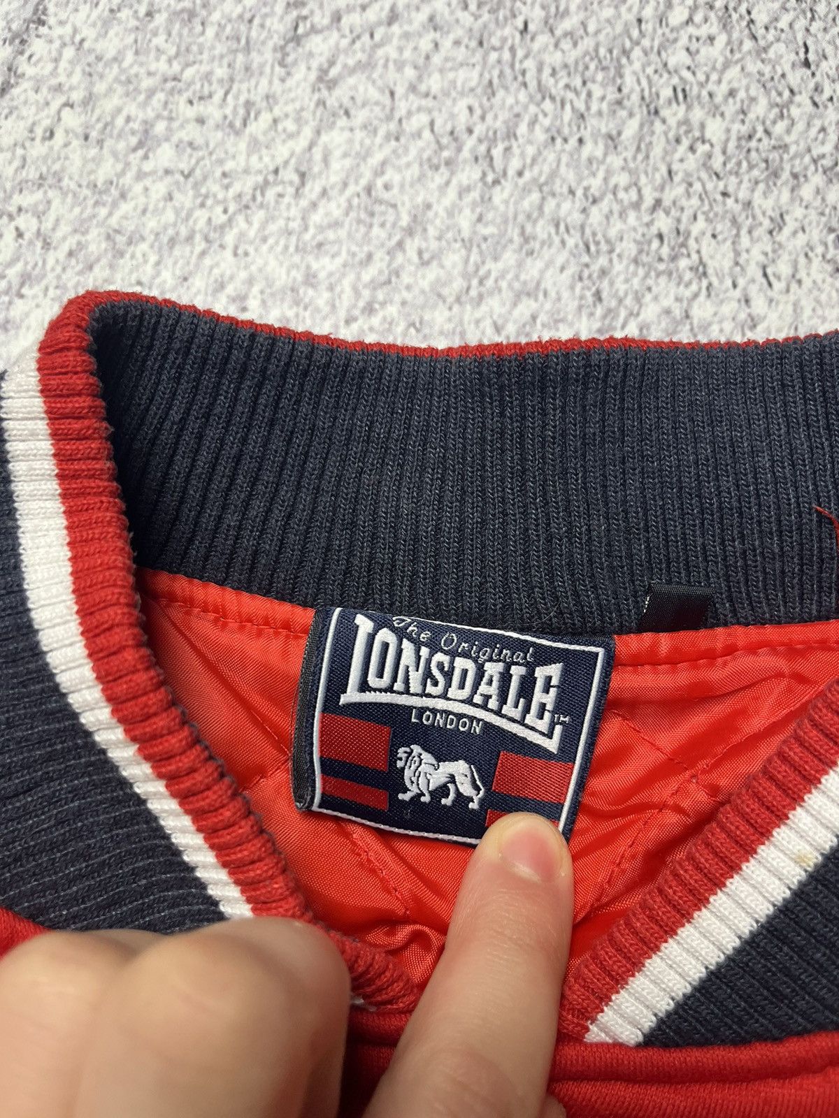 Lonsdale VINTAGE Rare Lonsdale London Streetwear Bomber Jacket MA1 Size US M / EU 48-50 / 2 - 7 Thumbnail