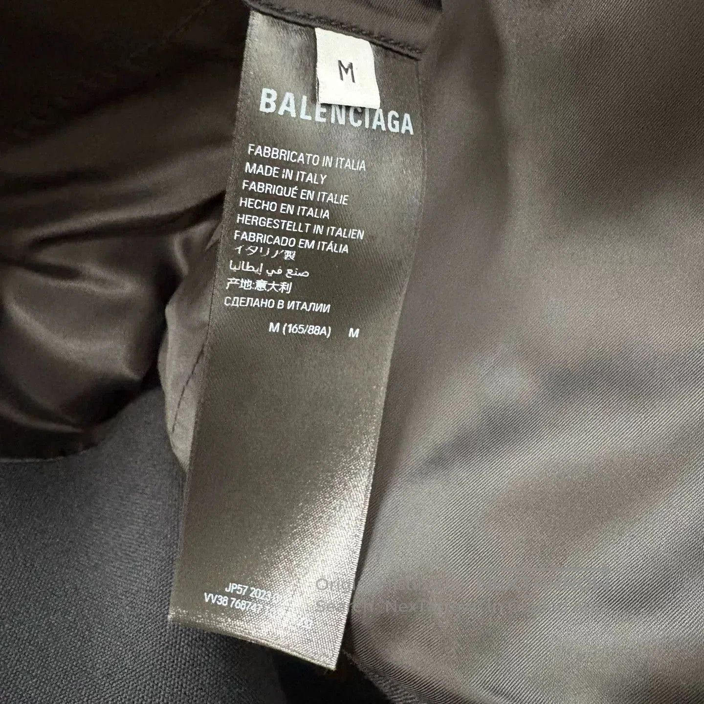 Balenciaga Balenciaga 24SS Deconstructed Tailored Blazer. Size US M / EU 48-50 / 2 - 4 Thumbnail
