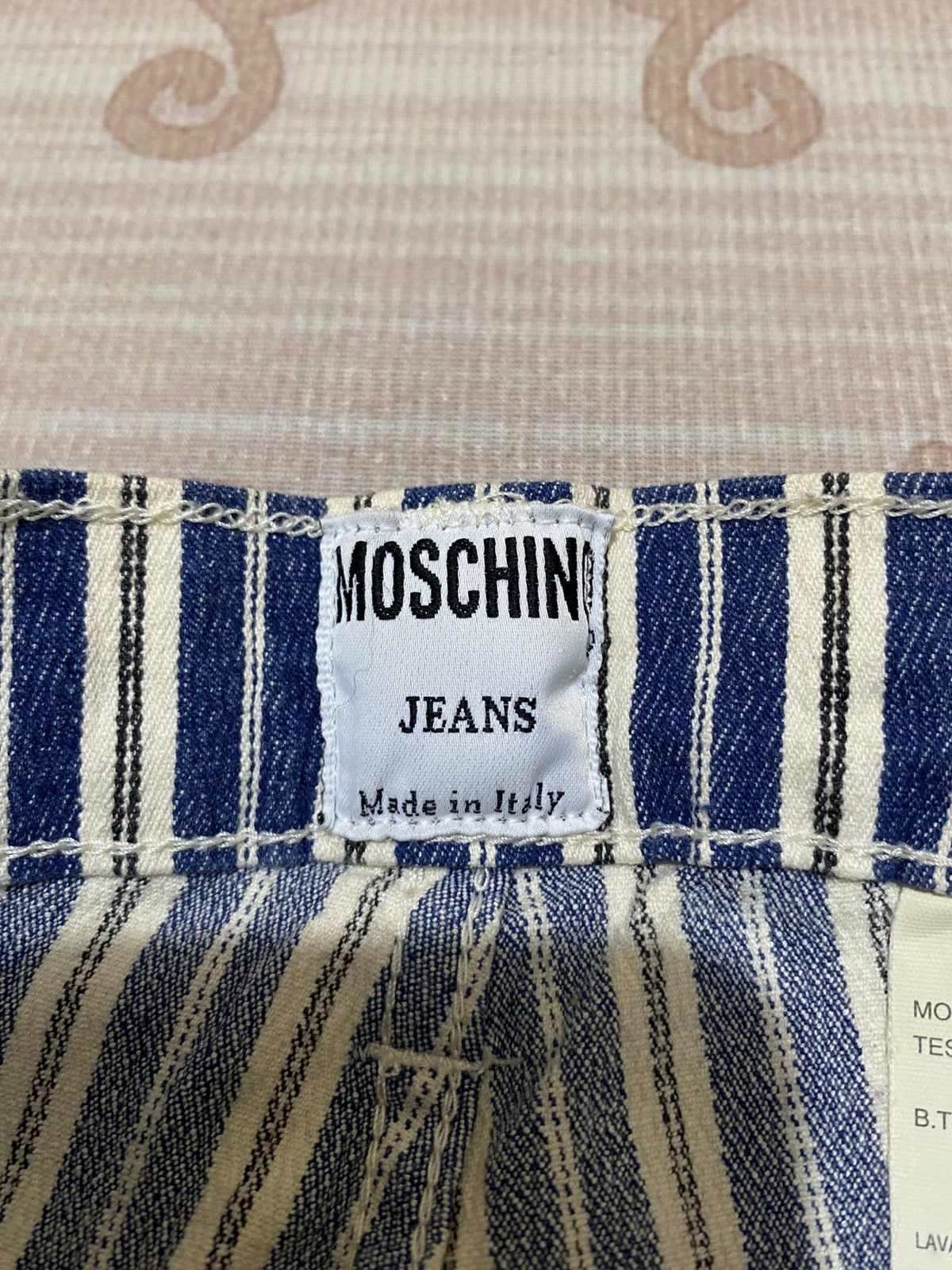 Moschino Moschino Italy Stripe Jeans Denim Women Size 23" - 7 Thumbnail
