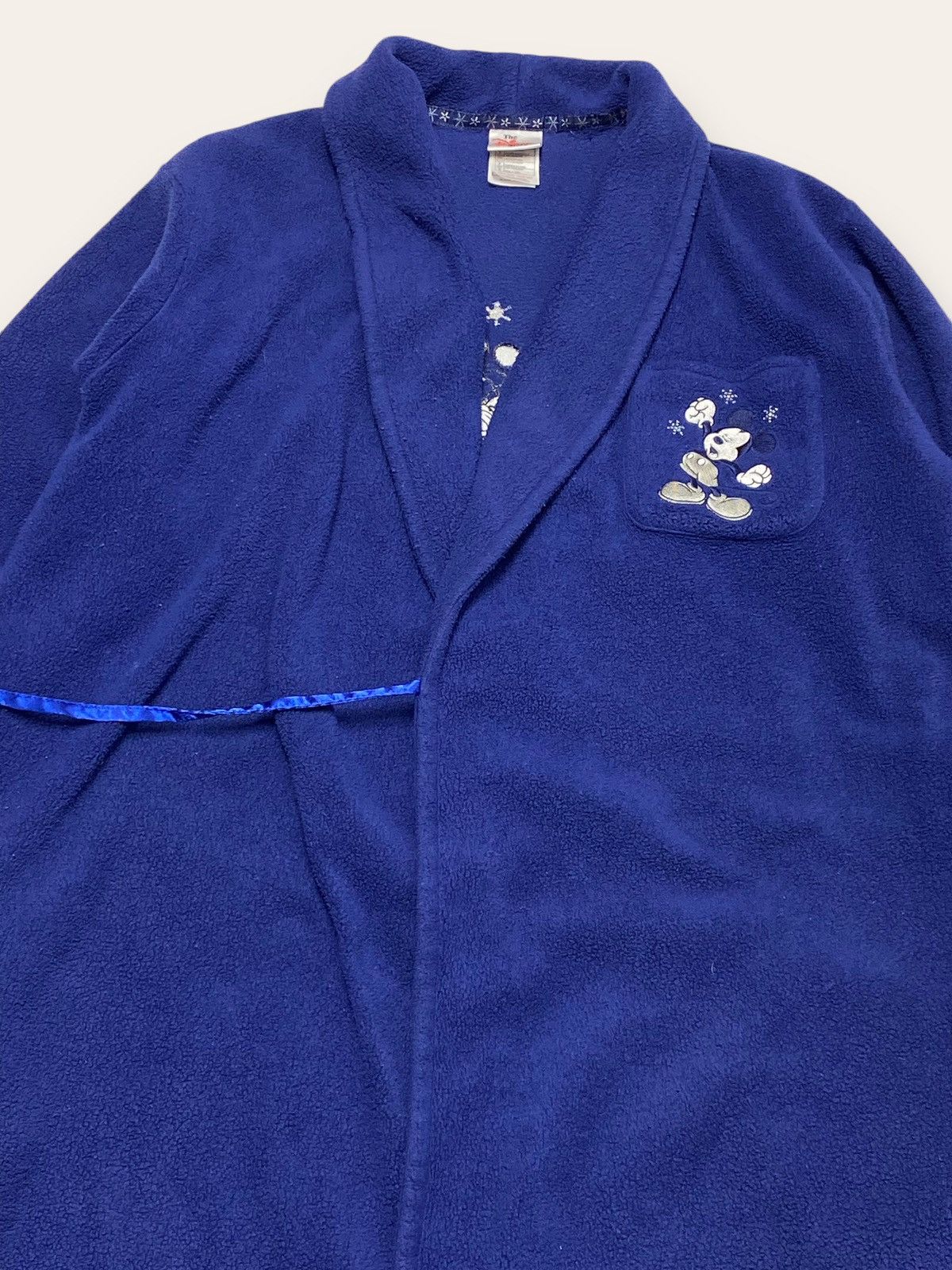 Disney Vintage DISNEY MICKEY MOUSE Blue Bath Robe Size US XL / EU 56 / 4 - 2 Thumbnail