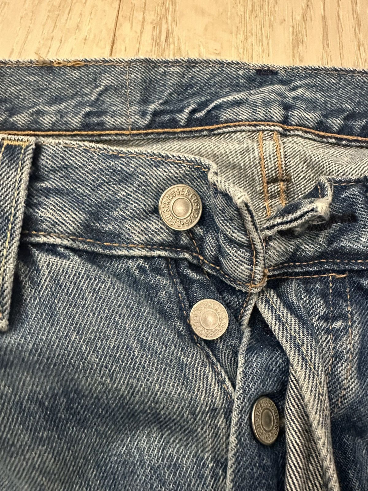 DENIM TEARS Denim Tears Levi 501 Jeans Size US 31 - 2 Thumbnail