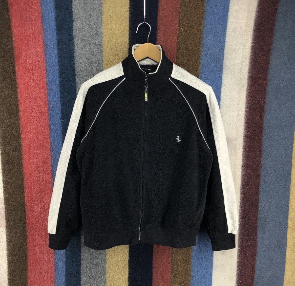Ferrari FERRARI Turtle Neck Zipper Fleece #0129/G Size US S / EU 44-46 / 1 - 1 Thumbnail