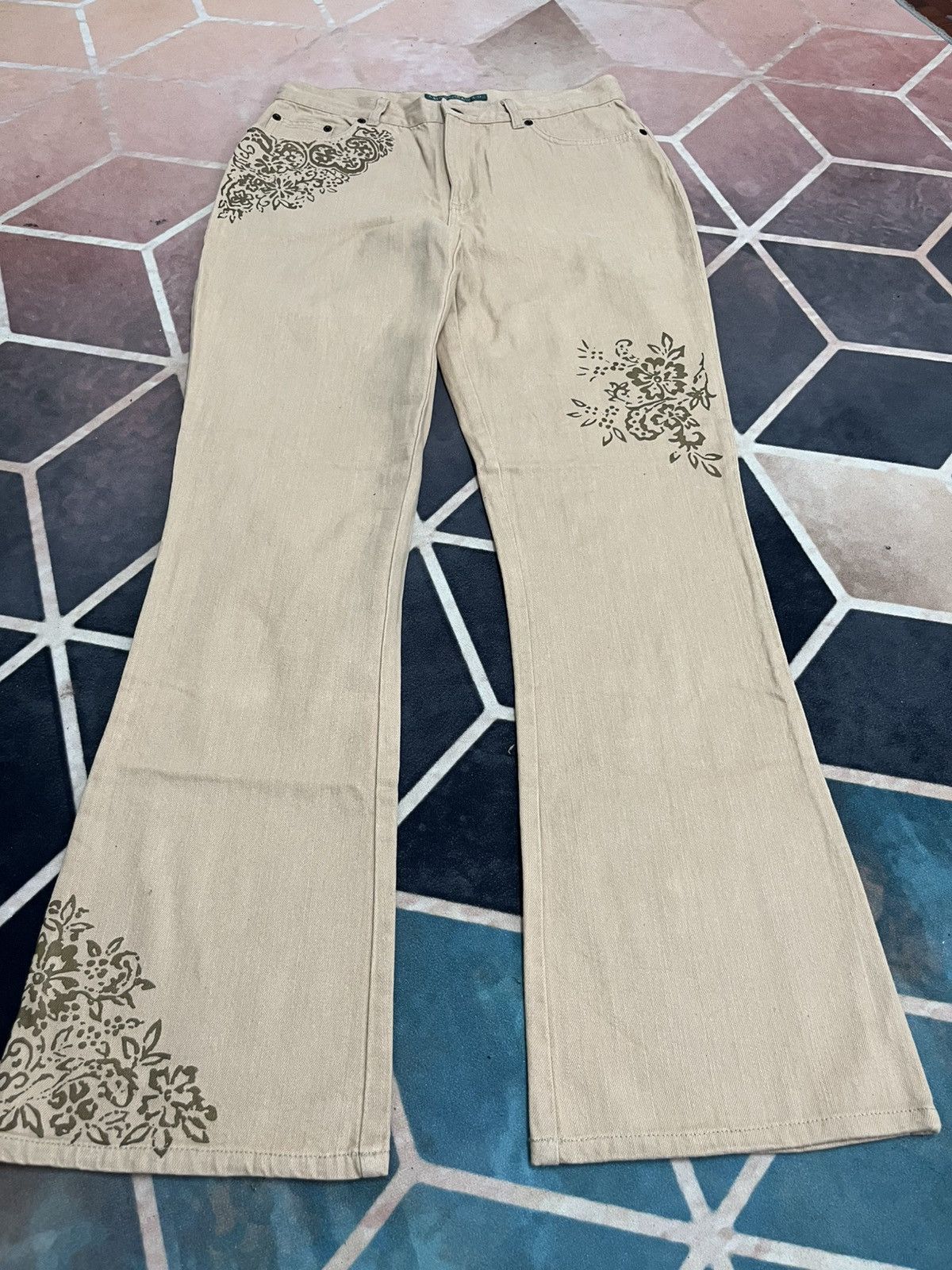 Lauren Ralph Lauren 💥Lauren by RL Flare Jeans Size US 31 - 3 Thumbnail