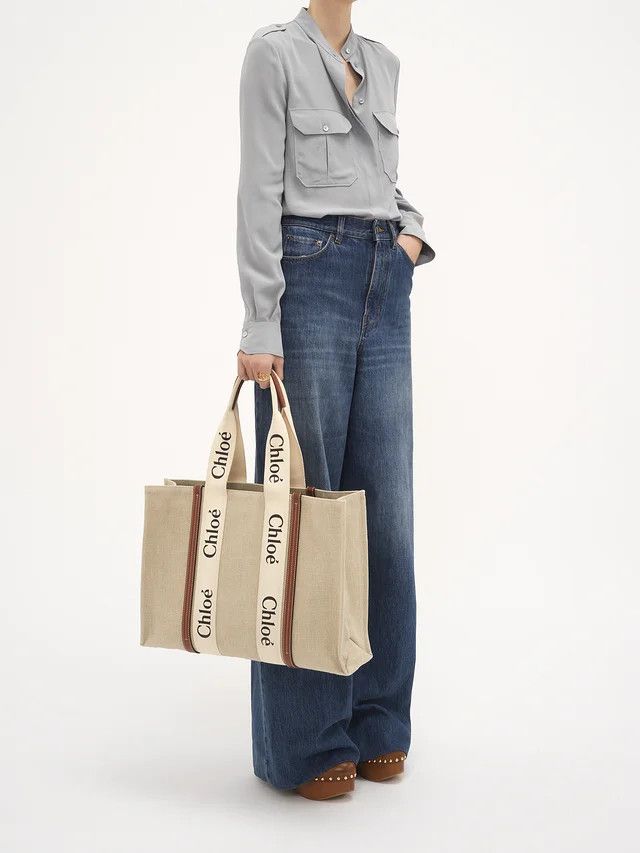 Chloe oc11z0525 Size: OS / Large Woody Tote Bag in Multicolor Size ONE SIZE - 6 Thumbnail