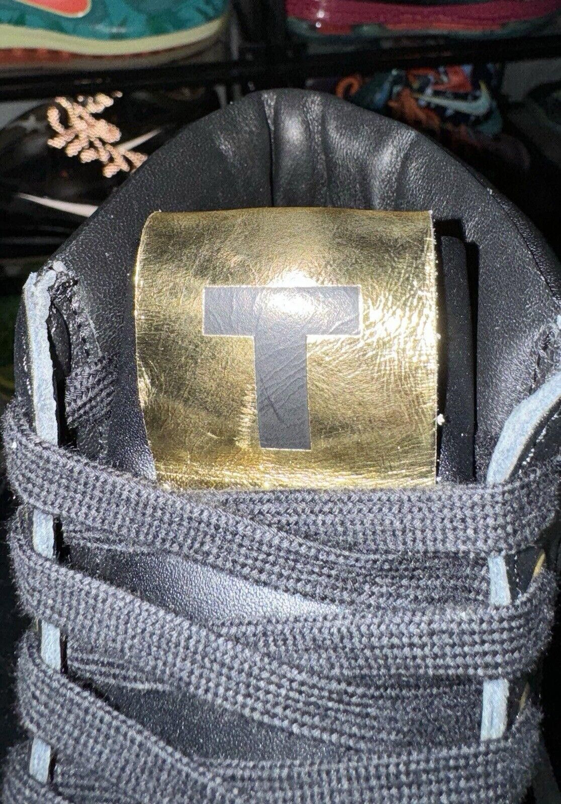 Designer TRUMP SNEAKERS Numbered 1014/4700 FIGHT Black Sneakers sz 11 Size US 11 / EU 44 - 8 Thumbnail