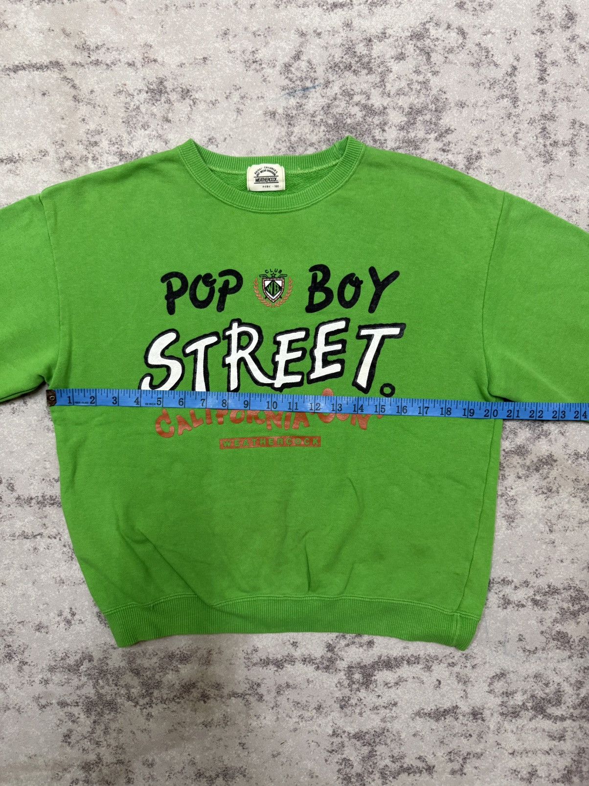 Japanese Brand Vintage Weathercock Pop Boys Street Size Youth Sweathsirt Size US M / EU 48-50 / 2 - 12 Thumbnail