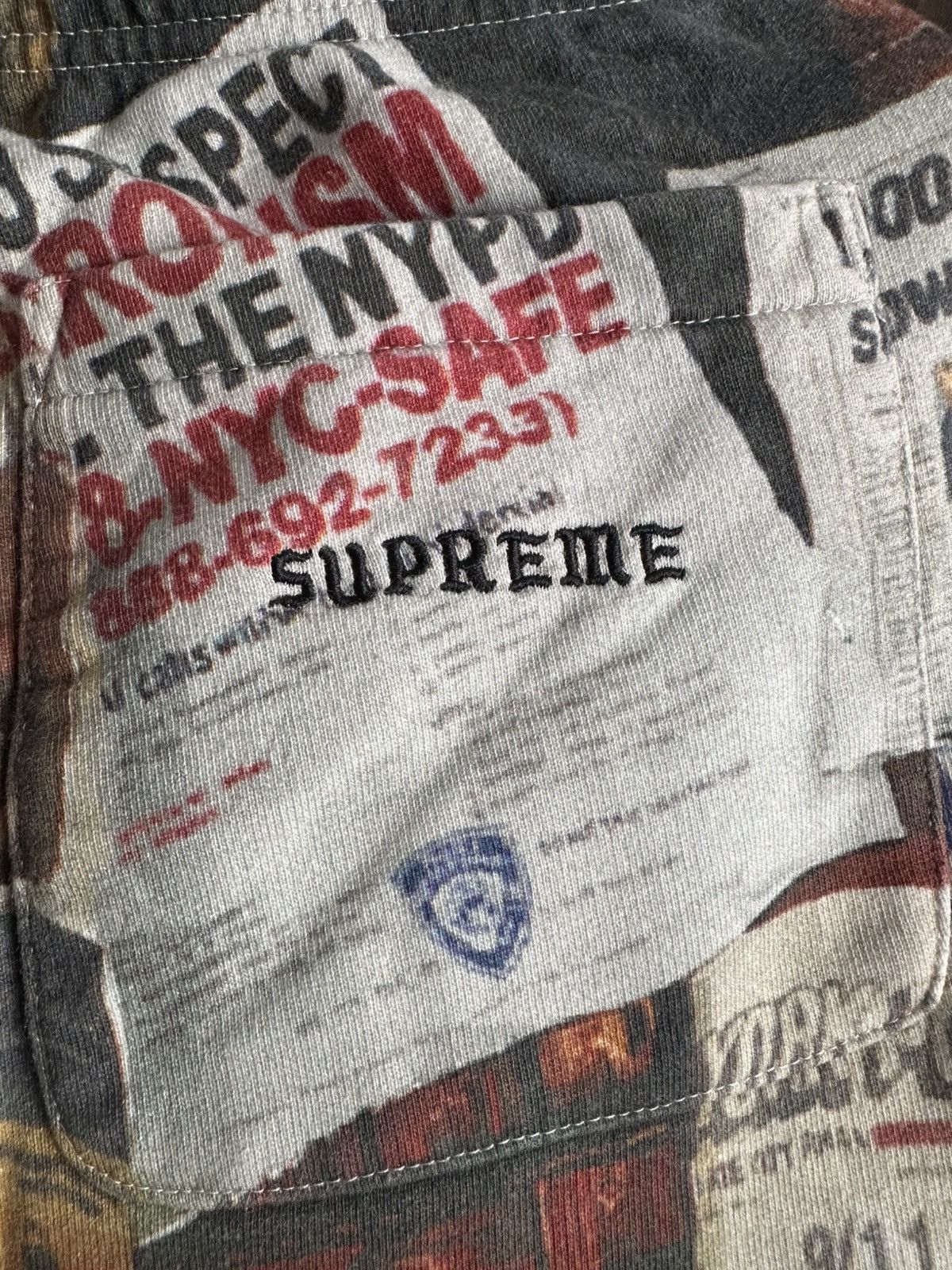 Supreme Supreme Sweatpants Size US 30 / EU 46 - 7 Thumbnail