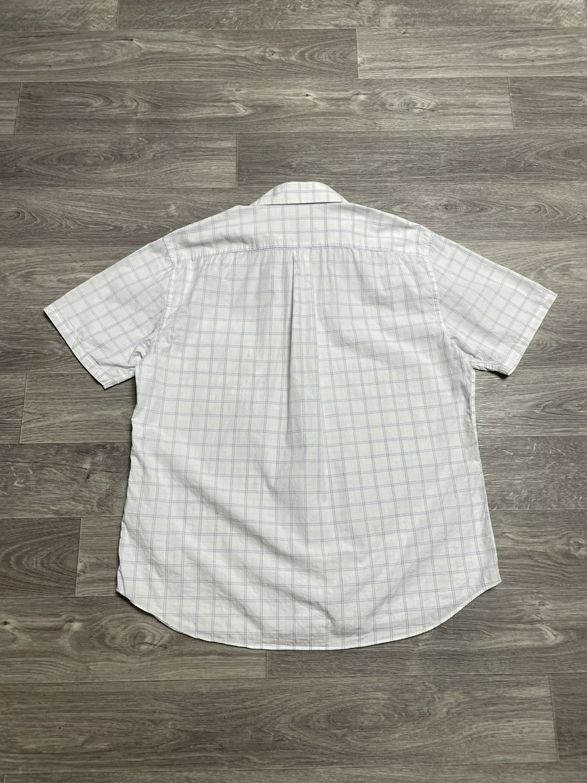 Yves Saint Laurent Vintage Yves Saint Laurent YSL Checkered Short Sleeve Shirt Size US XL / EU 56 / 4 - 12 Thumbnail