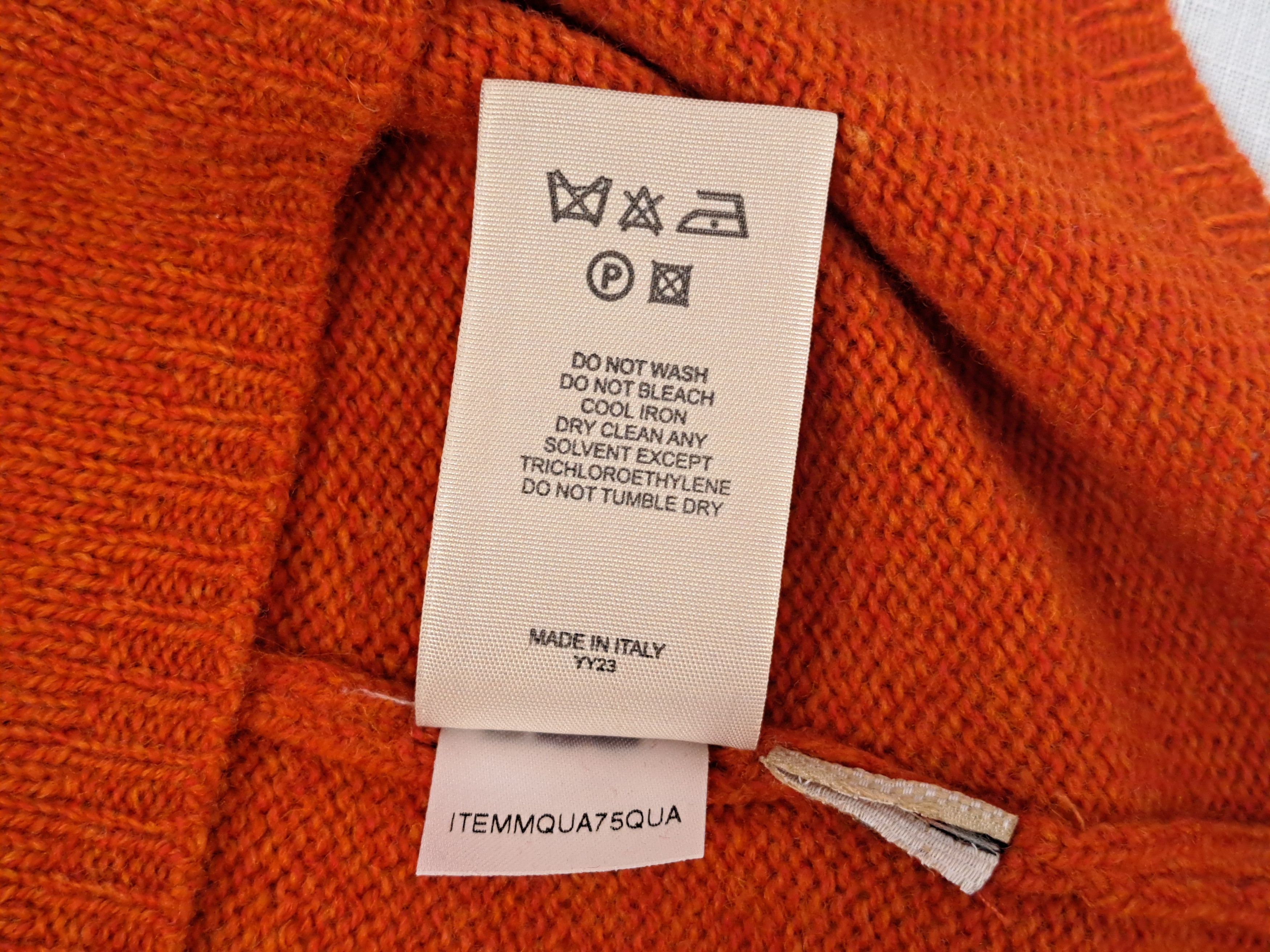 Burberry Vintage BURBERRY merino wool sweater. Made in Italy Size XS / US 0-2 / IT 36-38 - 13 Thumbnail