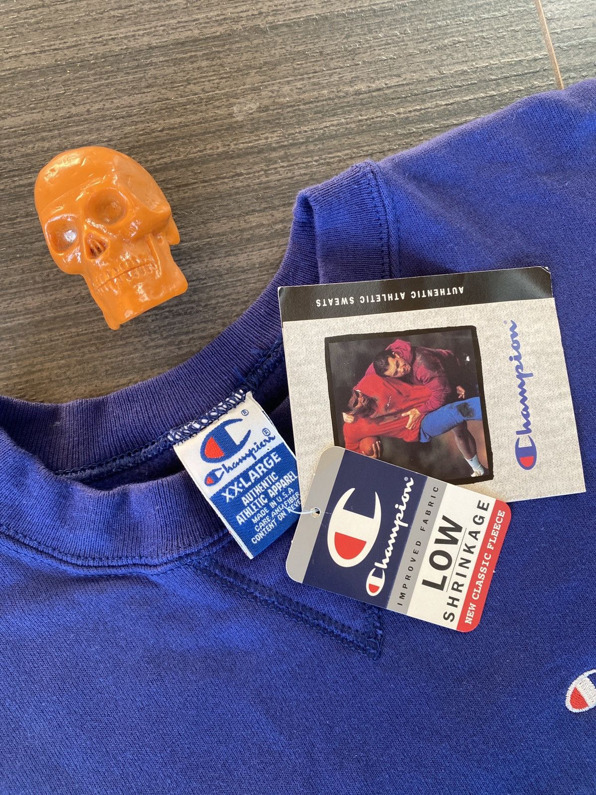 Champion × Vintage 90s Champion sweatshirt XXL nwt Size US XXL / EU 58 / 5 - 5 Thumbnail