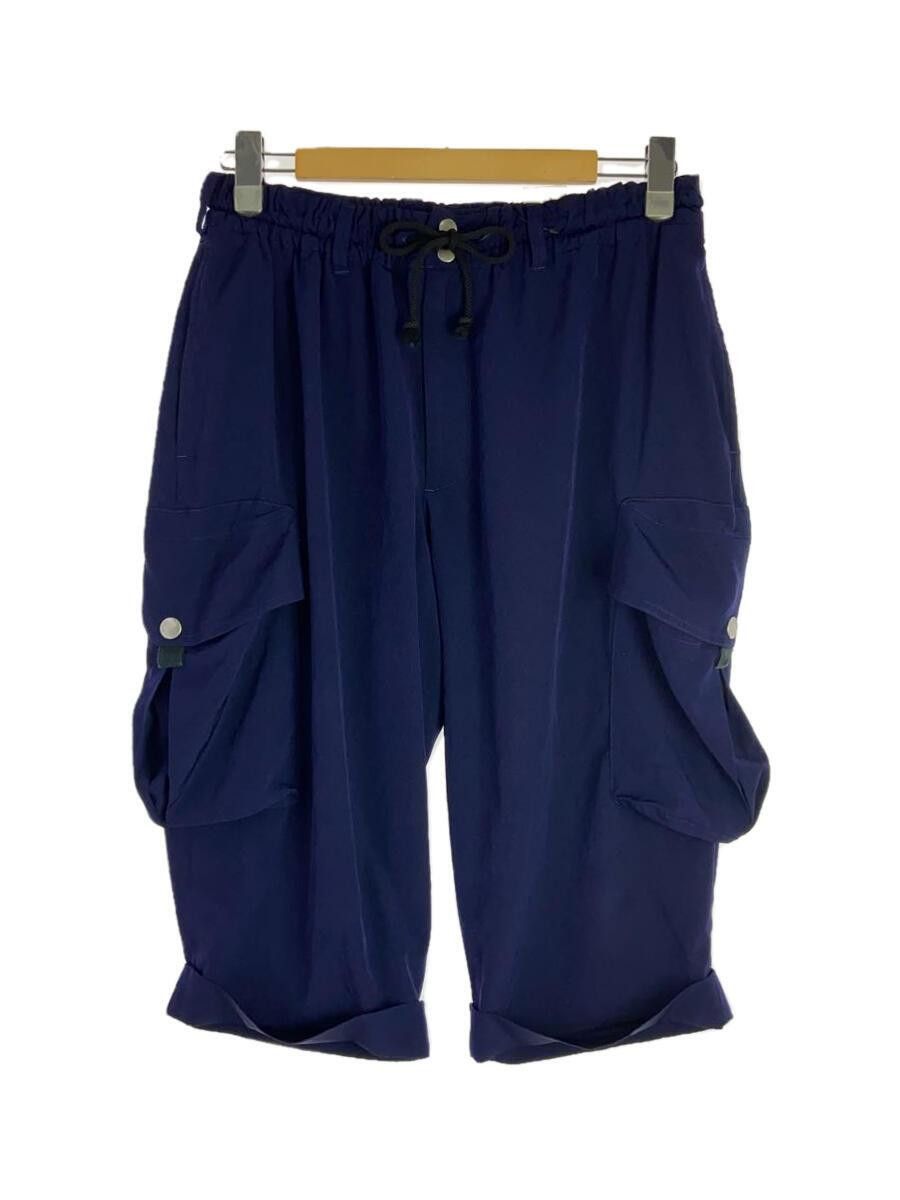 GROUND Y SMOOTH SHORT PANTS　GP-P16-500 Yohji Yamamoto Ground Y short pants navy GG-P16-500 | Grailed