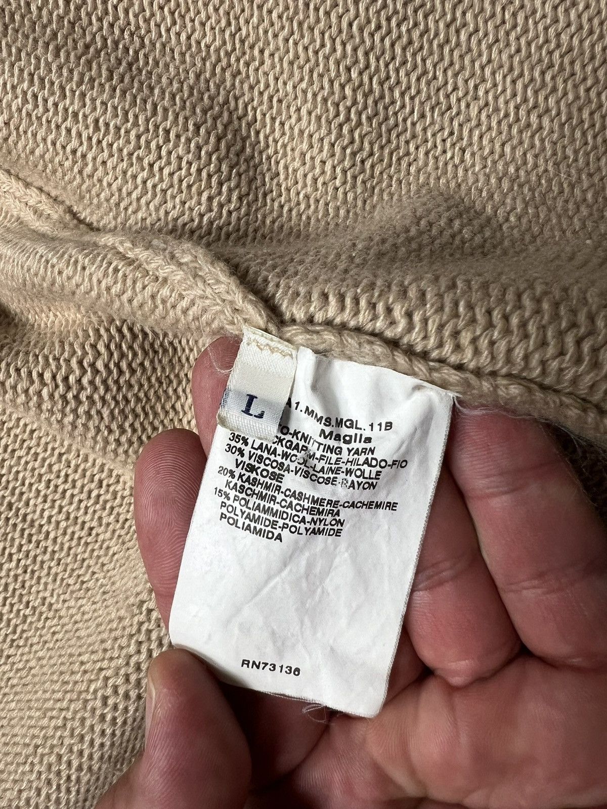 Max Mara S' Max Mara Sweater That Folds Out Made Only For Japan Size L / US 10 / IT 46 - 11 Thumbnail