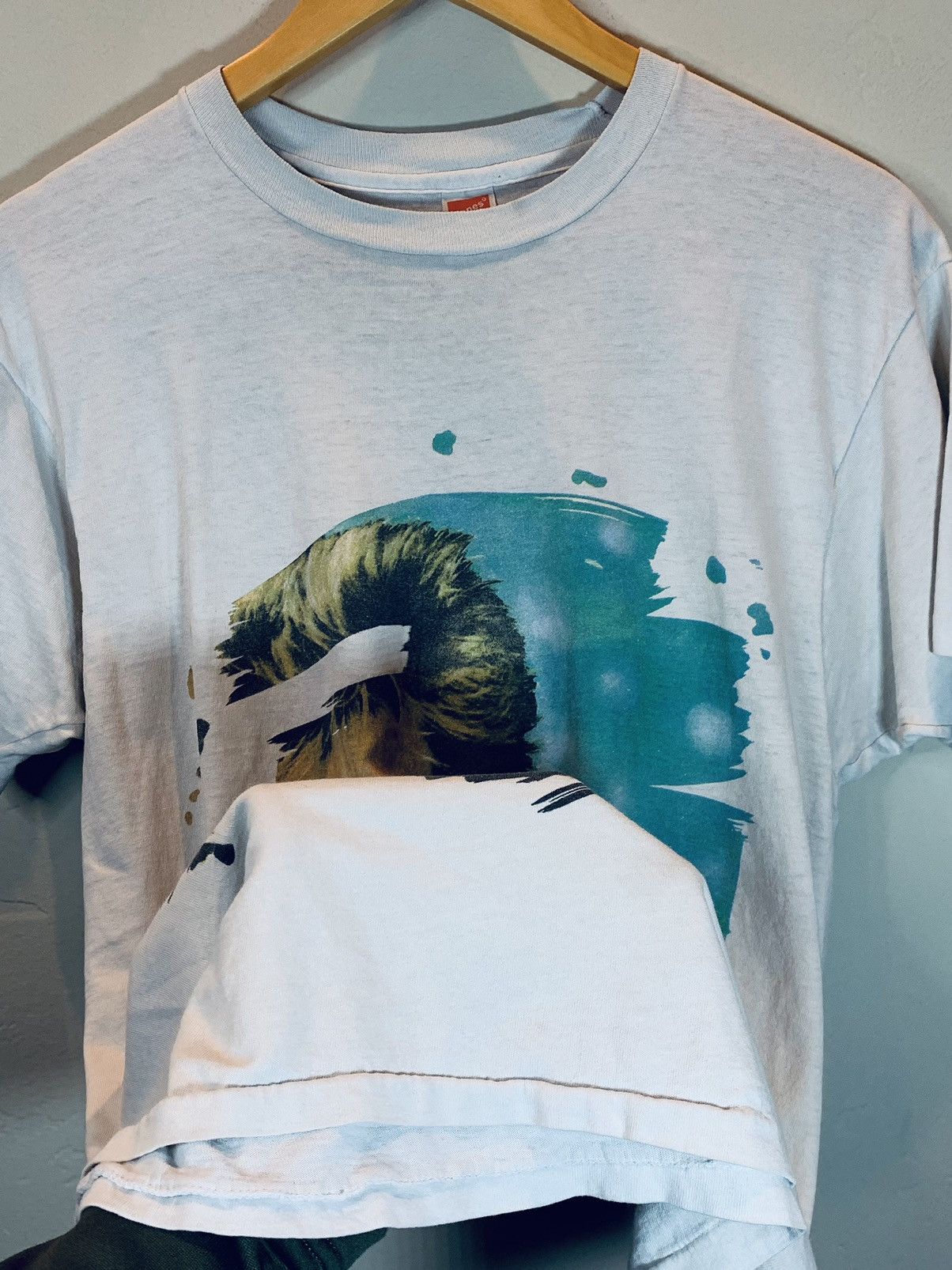Band Tees × Vintage RARE Vintage 1991 Rod Stewart Vagabond Tour Winterland Shirt Size US L / EU 52-54 / 3 - 5 Thumbnail