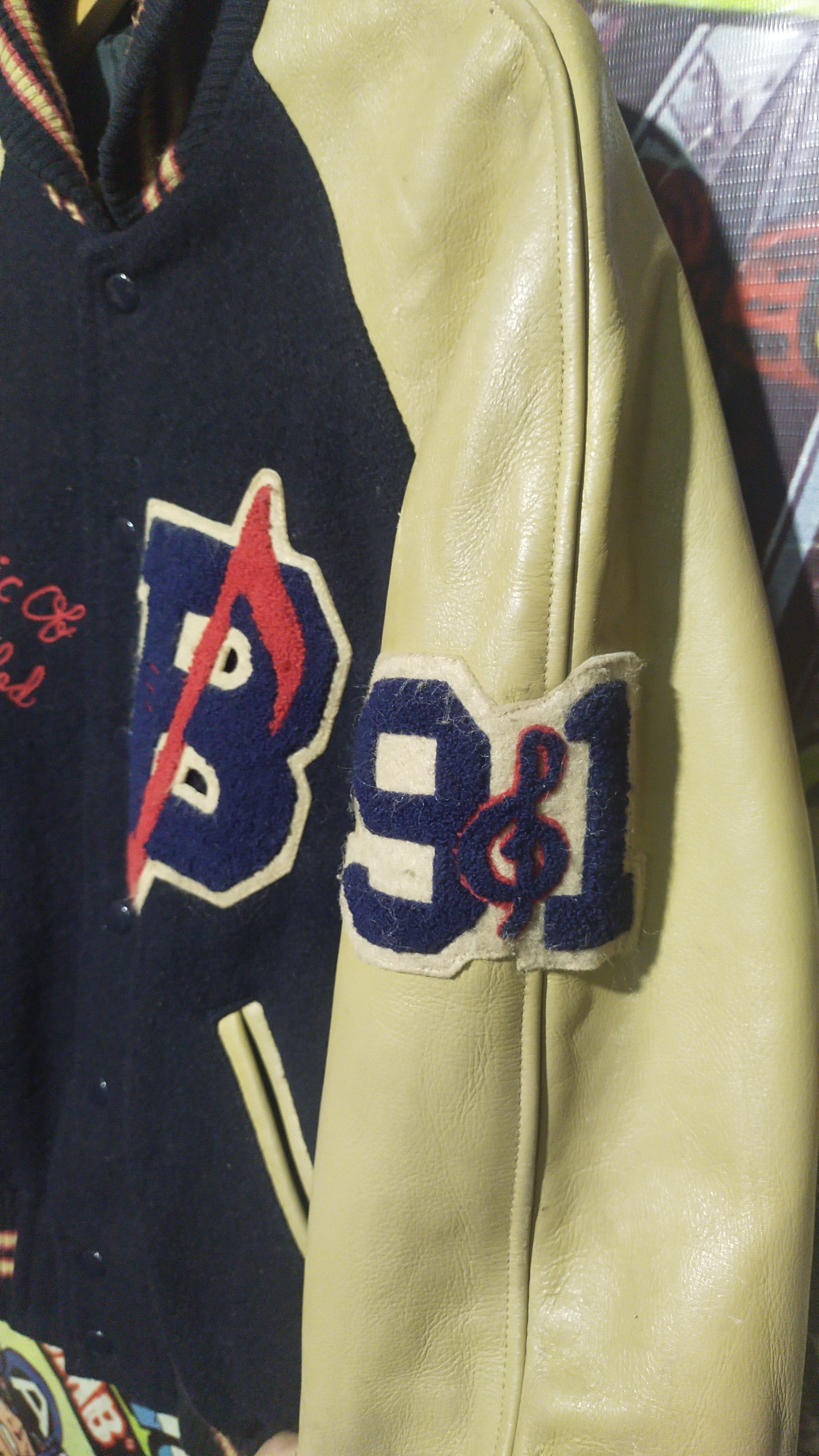 Vintage Vintage Houston Varsity Jacket Size US M / EU 48-50 / 2 - 3 Thumbnail