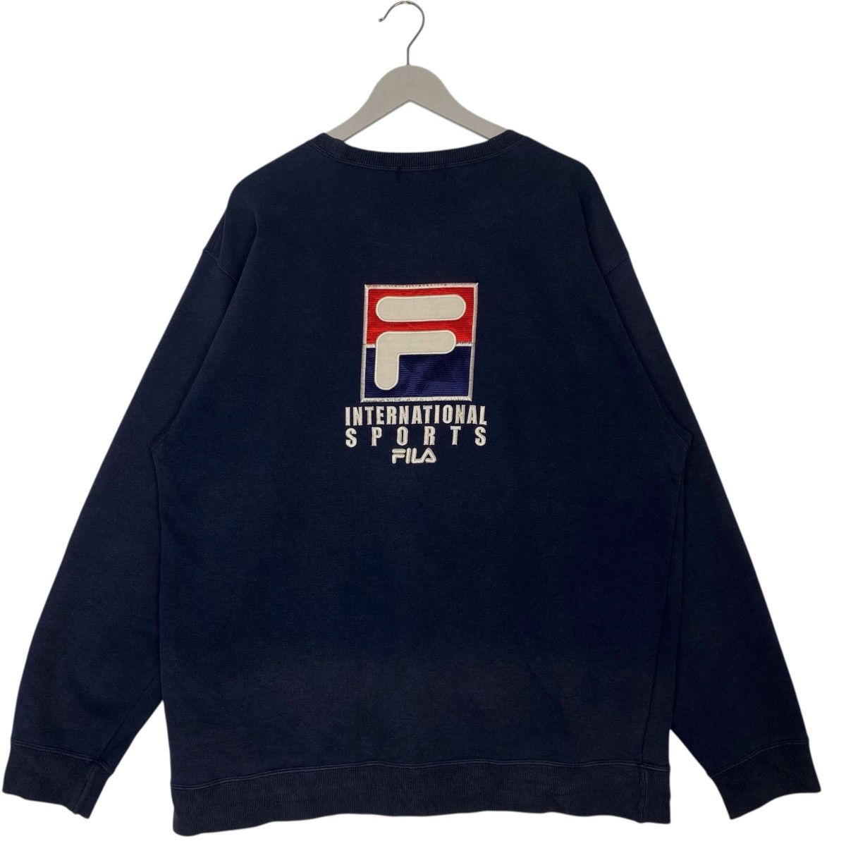 Other Vintage Fila Crewneck Sweathirt NavyBlue Pullover Jumper SzL Size US L / EU 52-54 / 3 - 5 Thumbnail