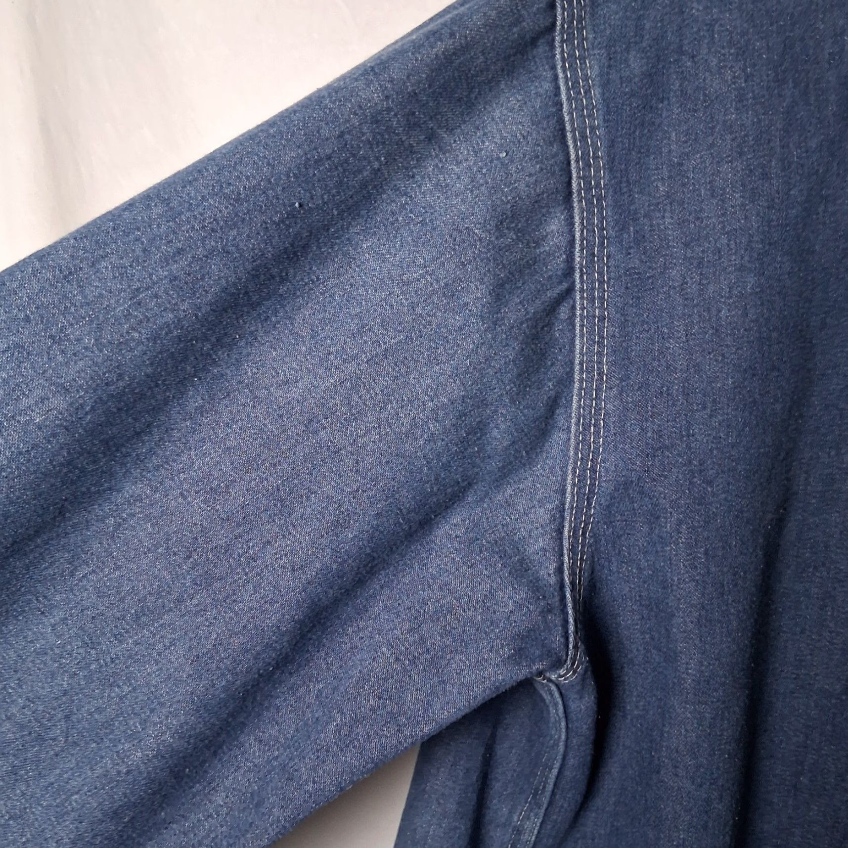 Vintage VINTAGE Big Mac Denim Jean Jacket Blue Chore Barn Work Workwear Utility READ Jacket Men L Blue Denim Casual Workwear fall spring winter 90s? Size US 33 - 7 Thumbnail