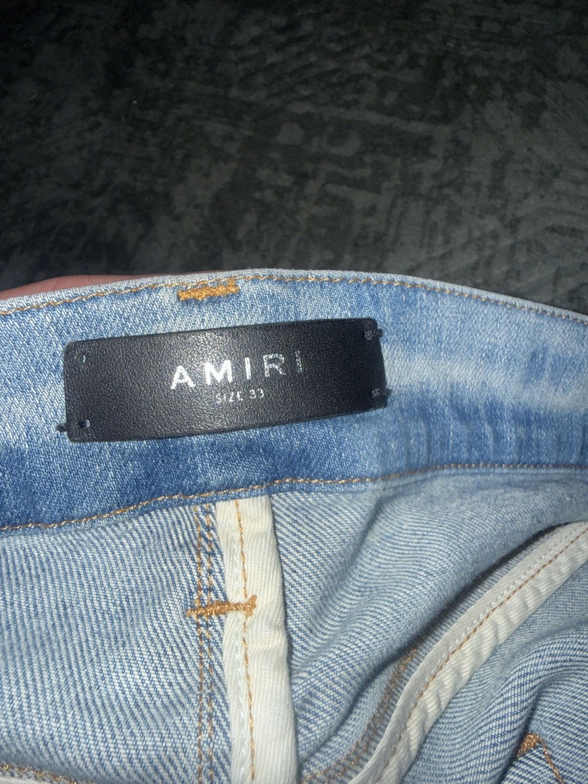 Amiri Light blue amiri jeans skinny Size US 33 - 12 Thumbnail