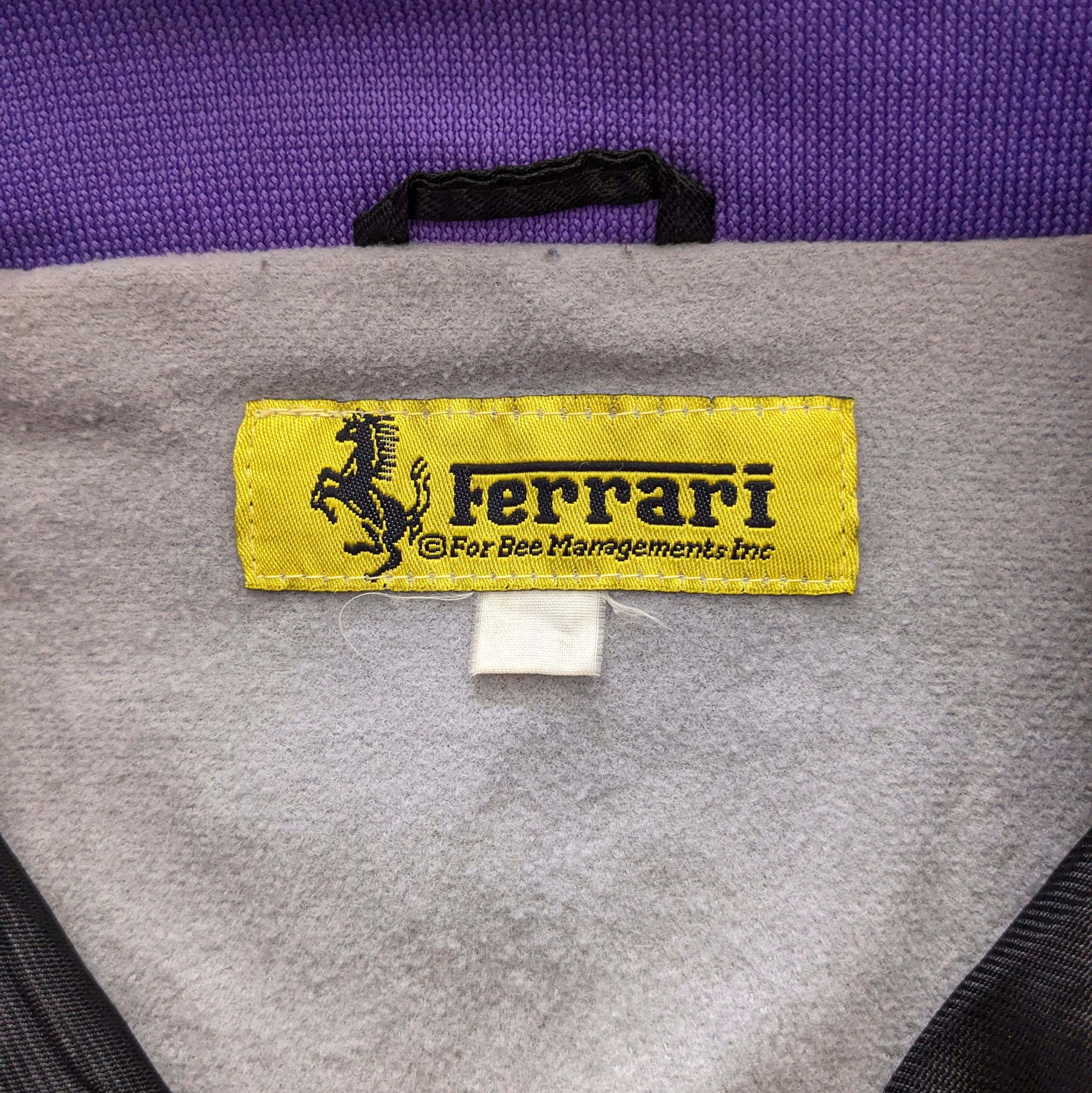 Ferrari Vintage FERRARI Luxury Car Brand Bomber Jacket Size US XXL / EU 58 / 5 - 9 Thumbnail