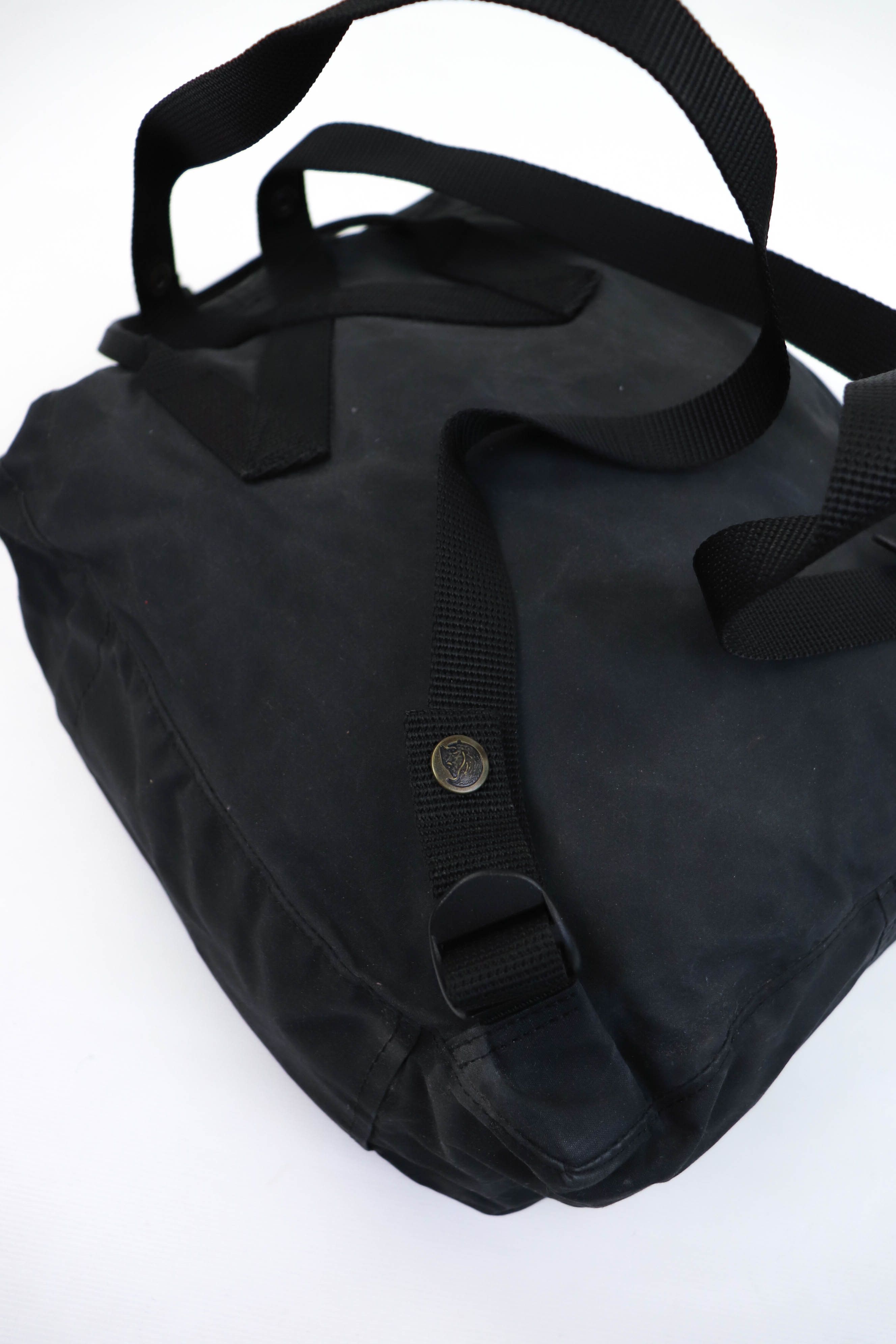Fjallraven Fjallraven Kanken 16L Black Waxed Backpack Size ONE SIZE - 10 Thumbnail