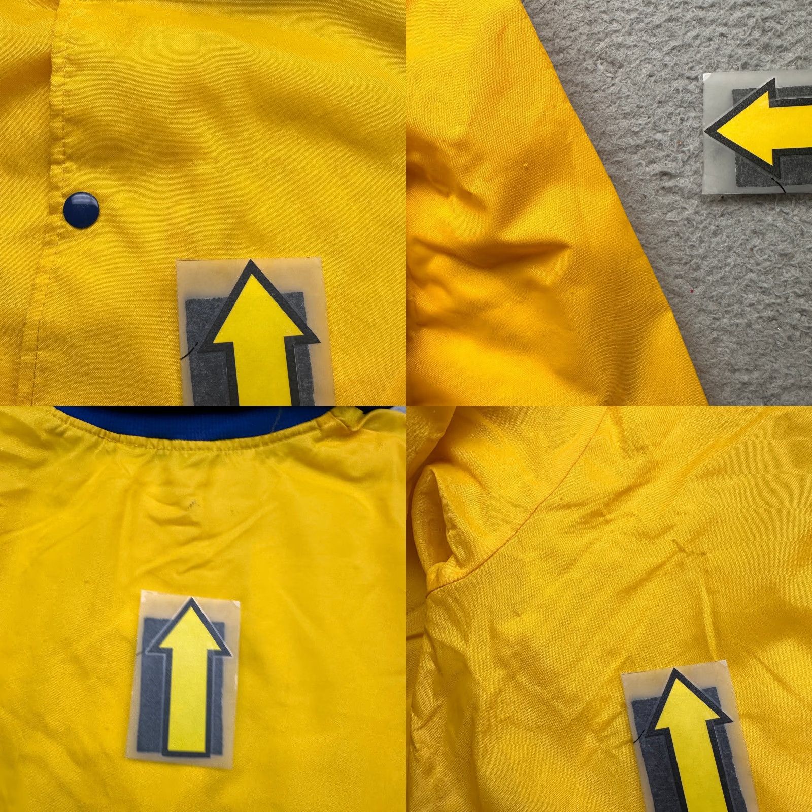 Vintage VINTAGE Leader Sportswear Varsity Jacket Snap Polyester Mens XXL Blue Yellow Jacket Size US XXL / EU 58 / 5 - 9 Thumbnail