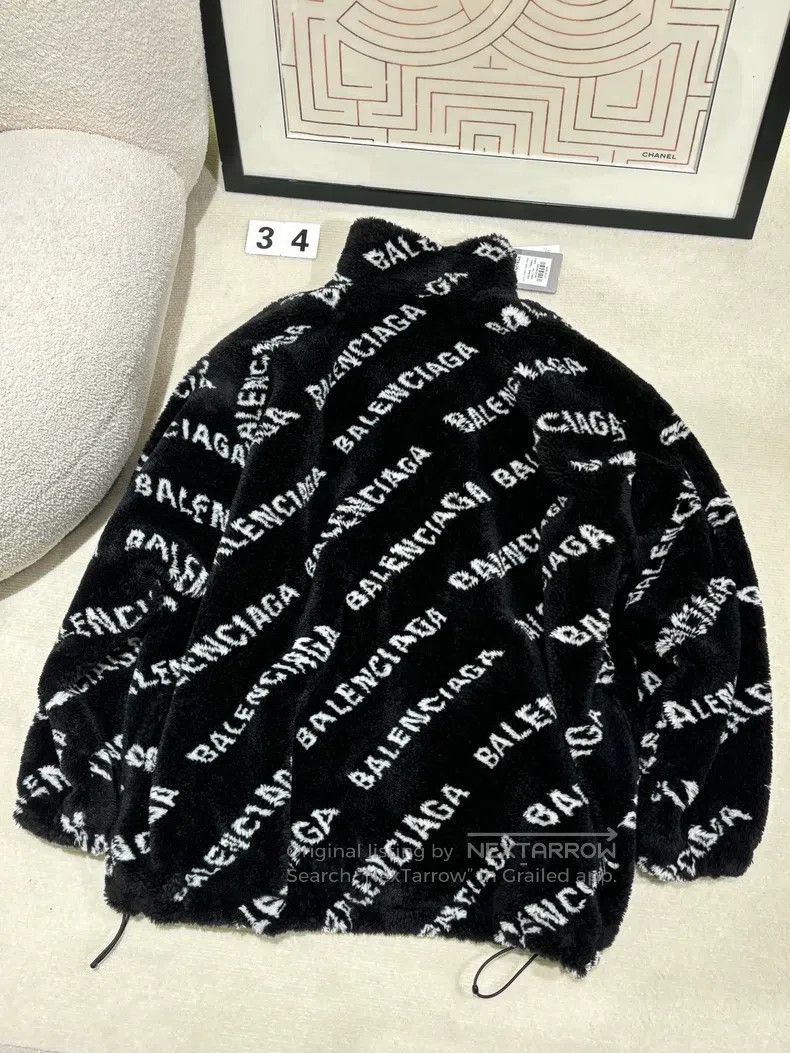 Balenciaga Balenciaga Shearling Jacket Size XXS / US 00 / IT 34 - 2 Thumbnail