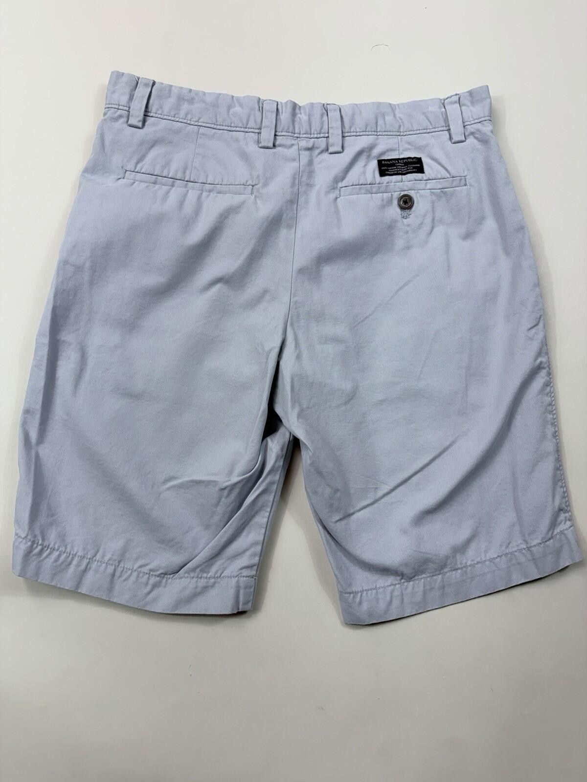 Banana Republic Banana Republic Men's Gray Chino Shorts Size 30 Size US 30 / EU 46 - 5 Thumbnail