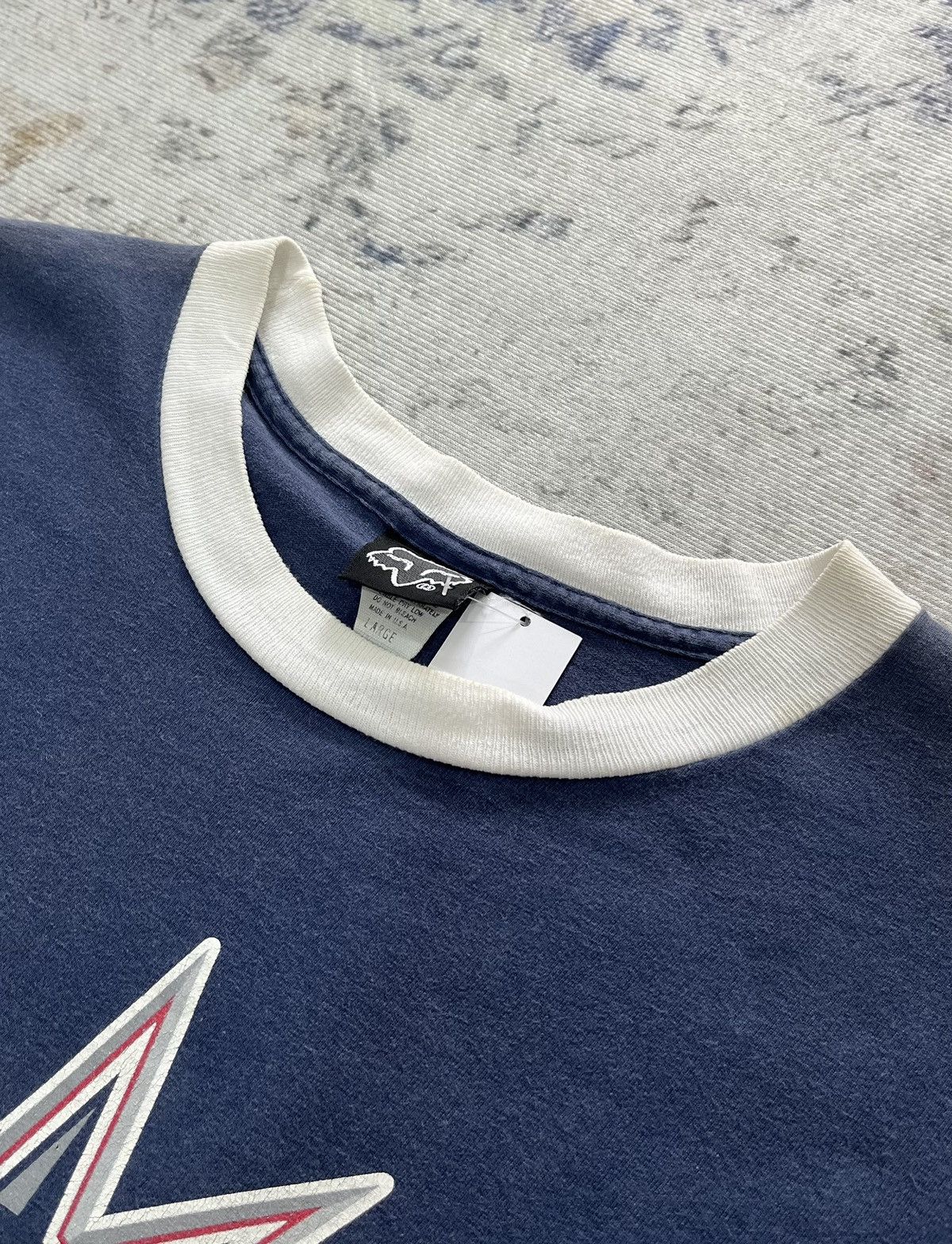 Fox Racing 2000s FOX Liberty Ringer Tee Size US L / EU 52-54 / 3 - 4 Thumbnail