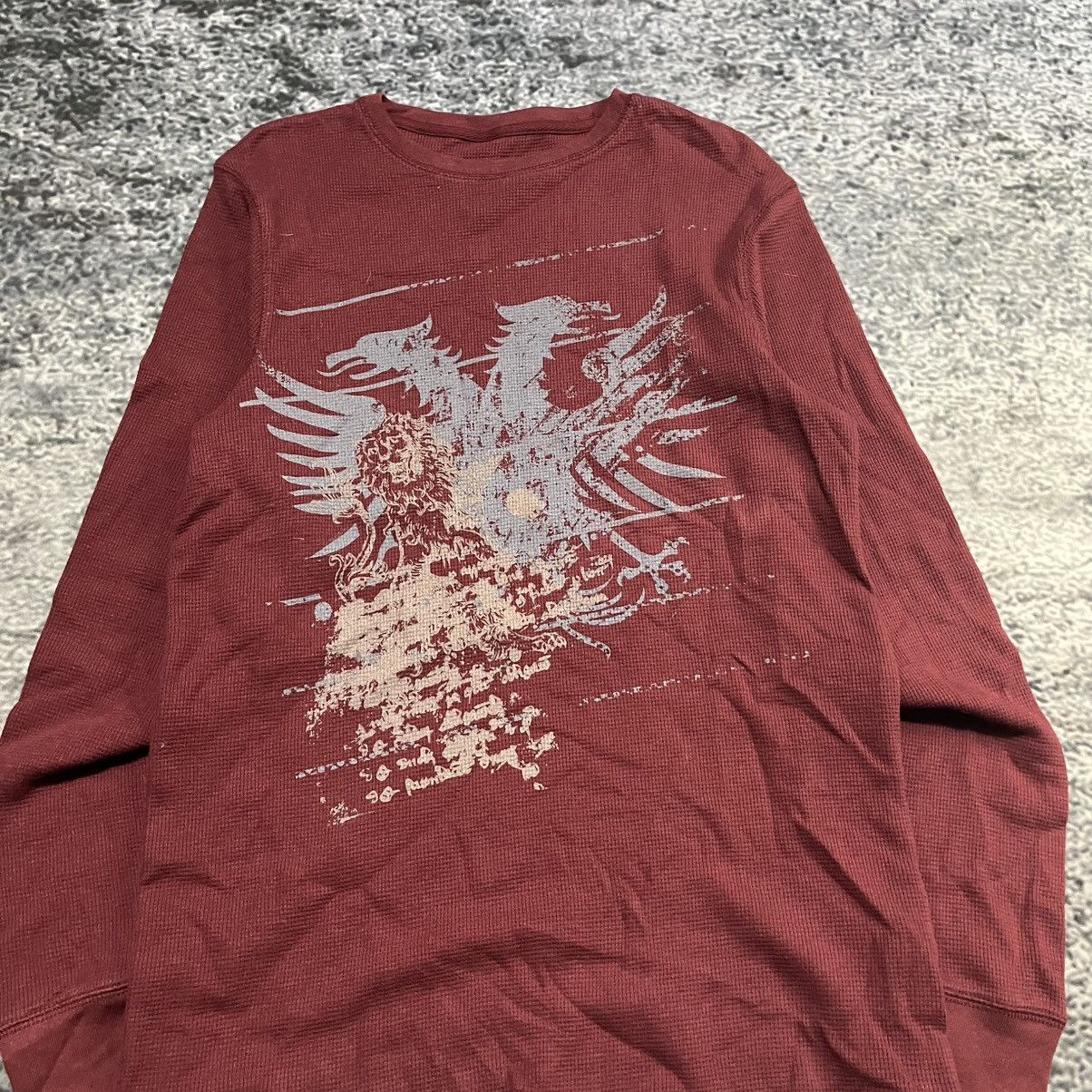 Urban Pipeline VINTAGE Y2K URBAN PIPELINE GRUNGE SKATER THERMAL LONGSLEEVE Size US M / EU 48-50 / 2 - 4 Thumbnail