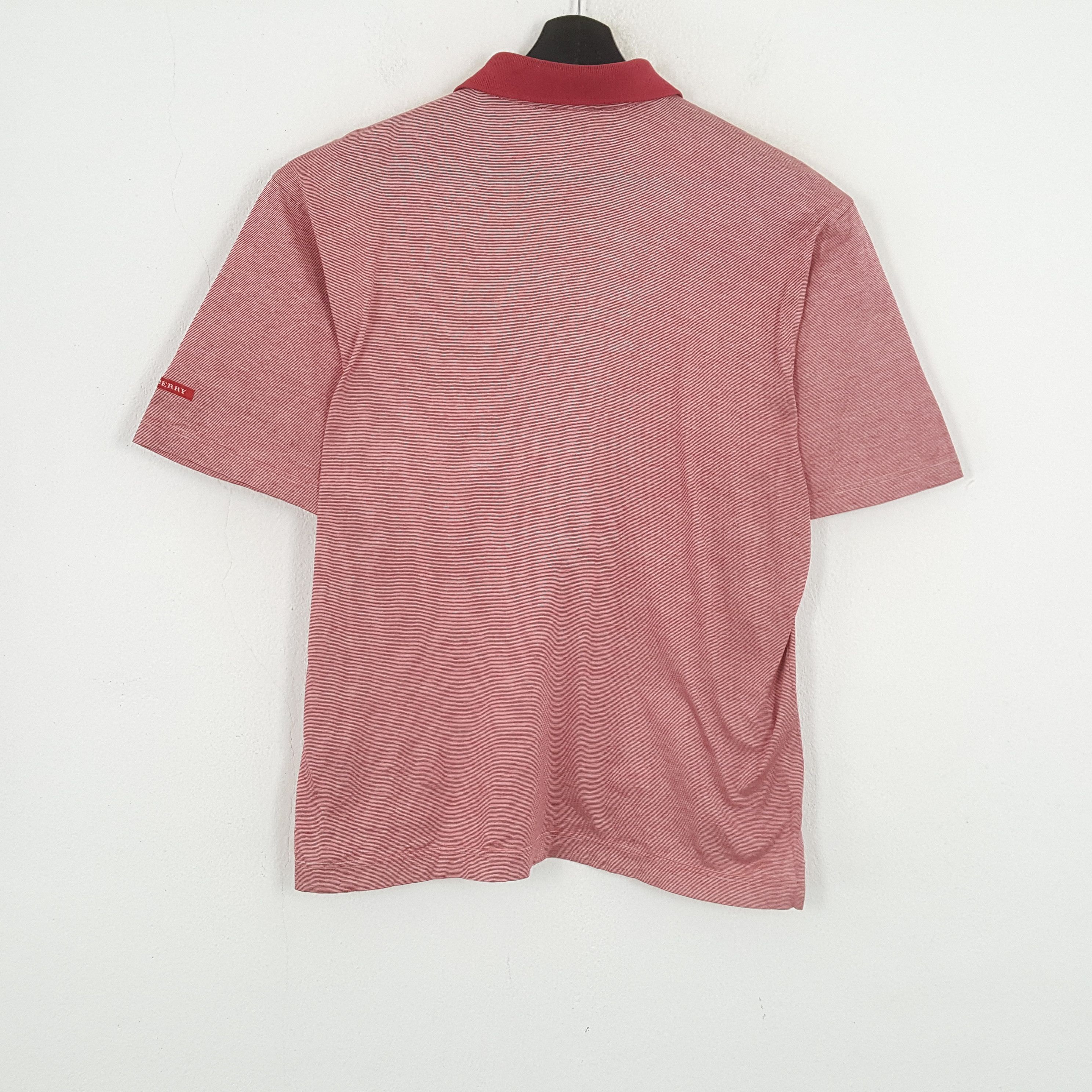 Burberry × Vintage BURBERRY Fashion Brand Custom Art Casual Polos Size US M / EU 48-50 / 2 - 3 Thumbnail