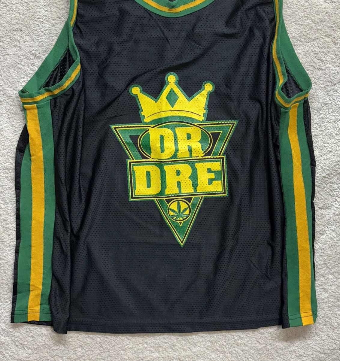 Vintage Vtg Dr. Dre Jersey 90’s Rap Hip Hop PolyGram Made in USA Size US XL / EU 56 / 4 - 3 Thumbnail