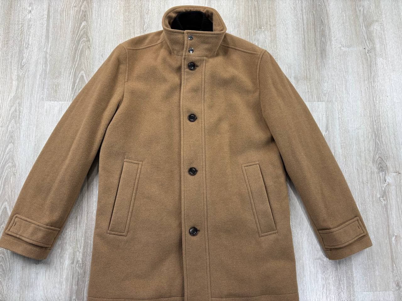 Designer × Hugo Boss Mens wool coat BOSS Size 52 Size US L / EU 52-54 / 3 - 2 Thumbnail