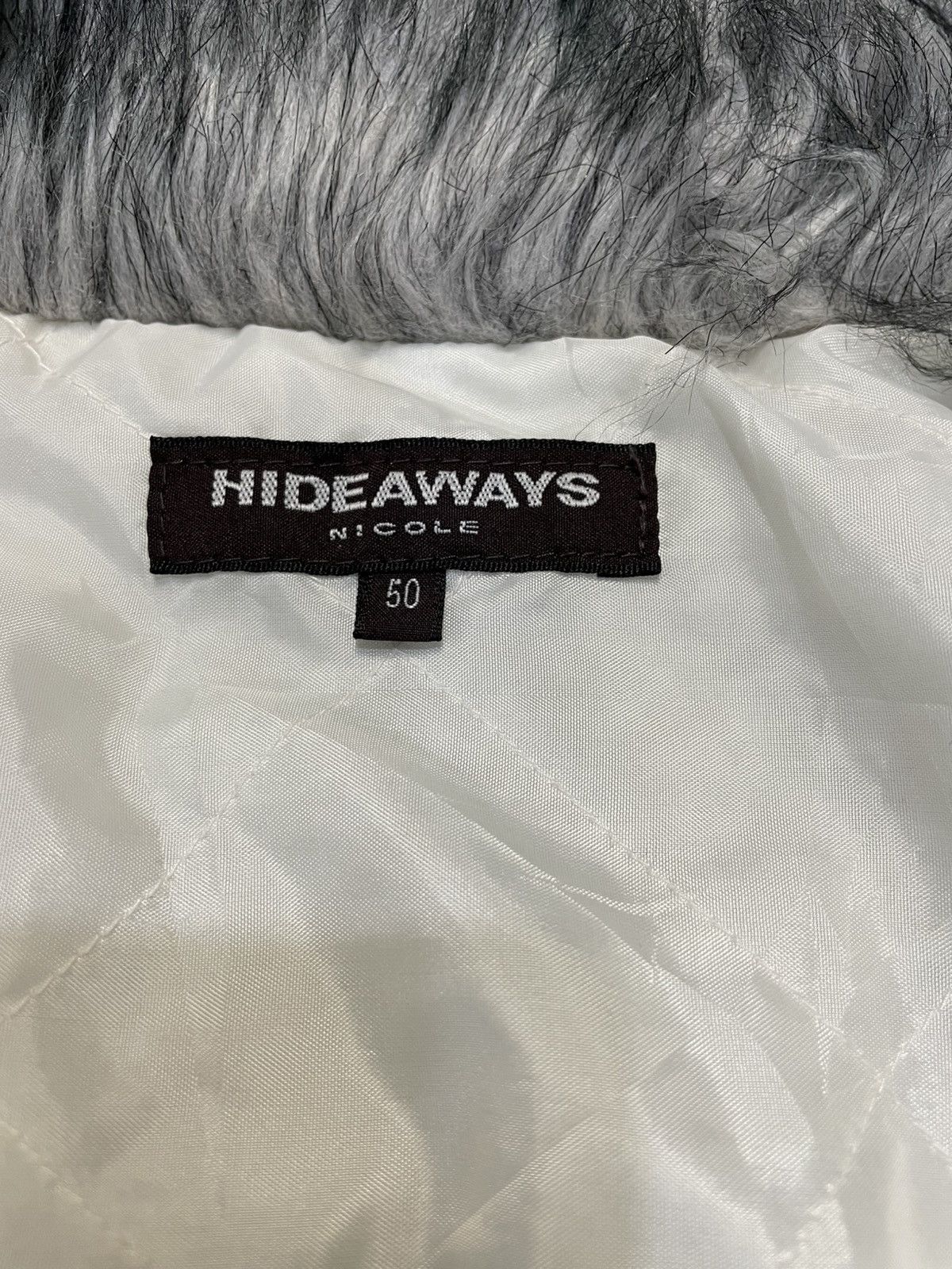 Japanese Nicole Hideaways Fur Bondage Jacket Punk