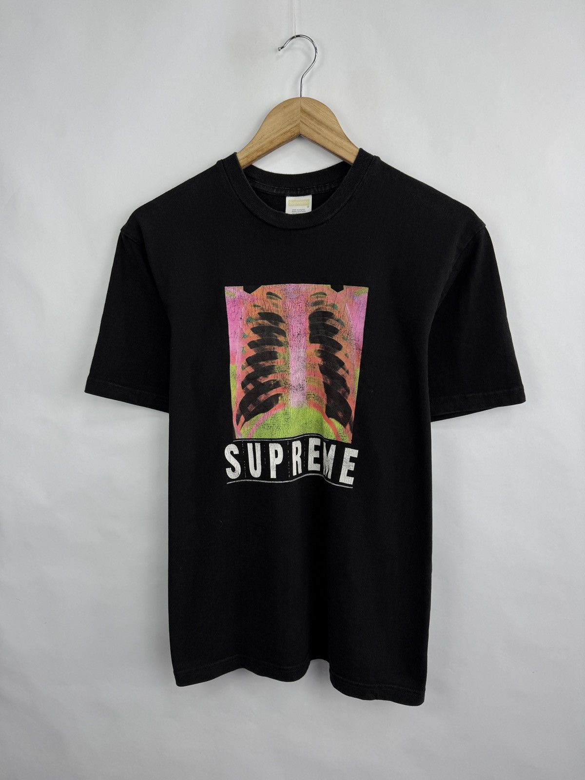 Supreme 🇺🇸🩻 Supreme X Ray Faded Distressed T-Shirt Rib Cage Graphic Size US L / EU 52-54 / 3 - 2 Thumbnail