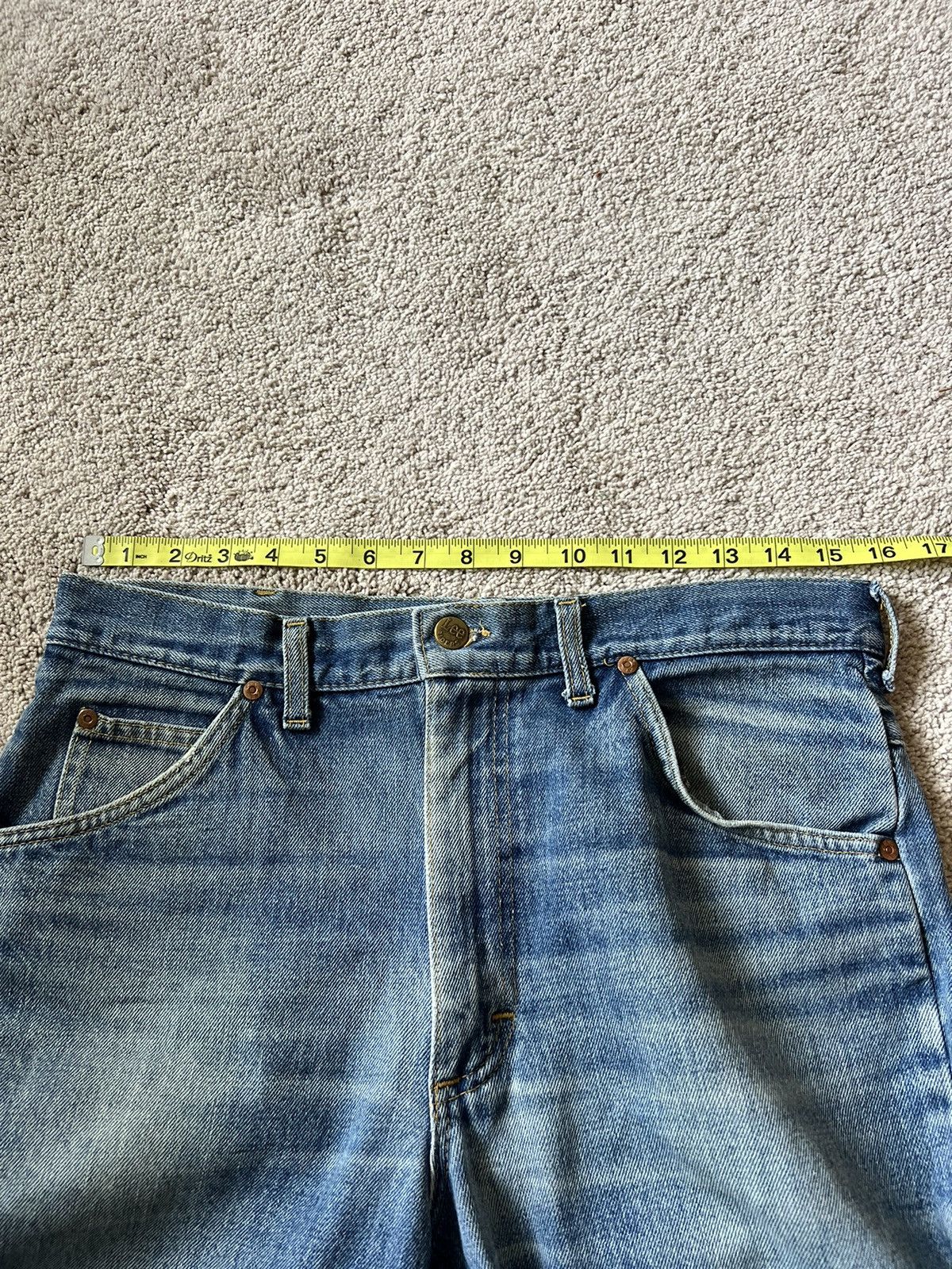 Lee × Vintage Vintage Lee Rider Bootcut flare pants 1970s talon 42 Size US 32 / EU 48 - 10 Thumbnail