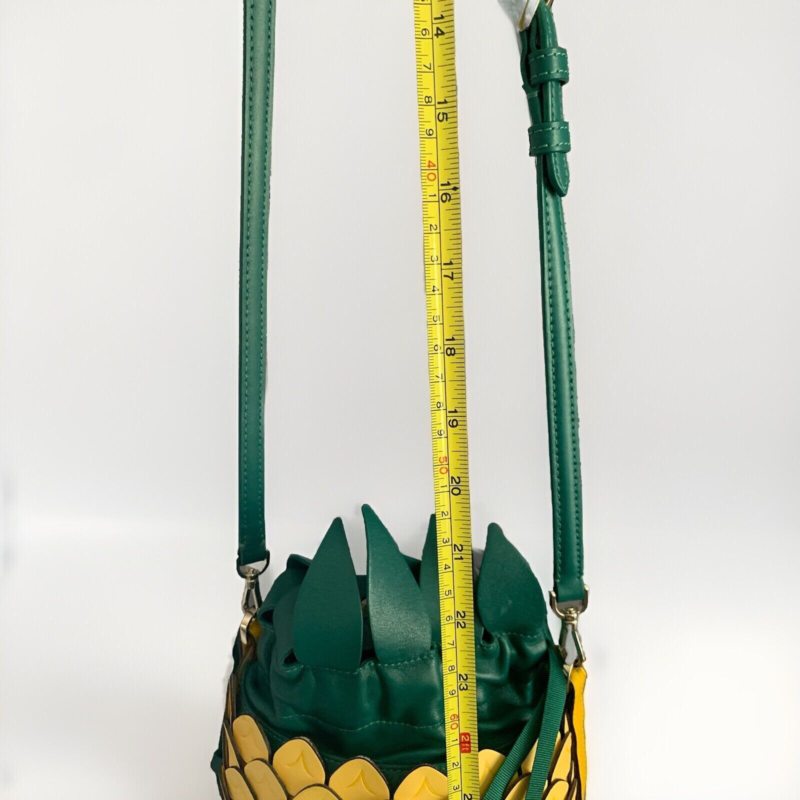 Kate Spade Kate Spade New York Pineapple Crossbody Yellow Leather Purse Size ONE SIZE - 21 Thumbnail