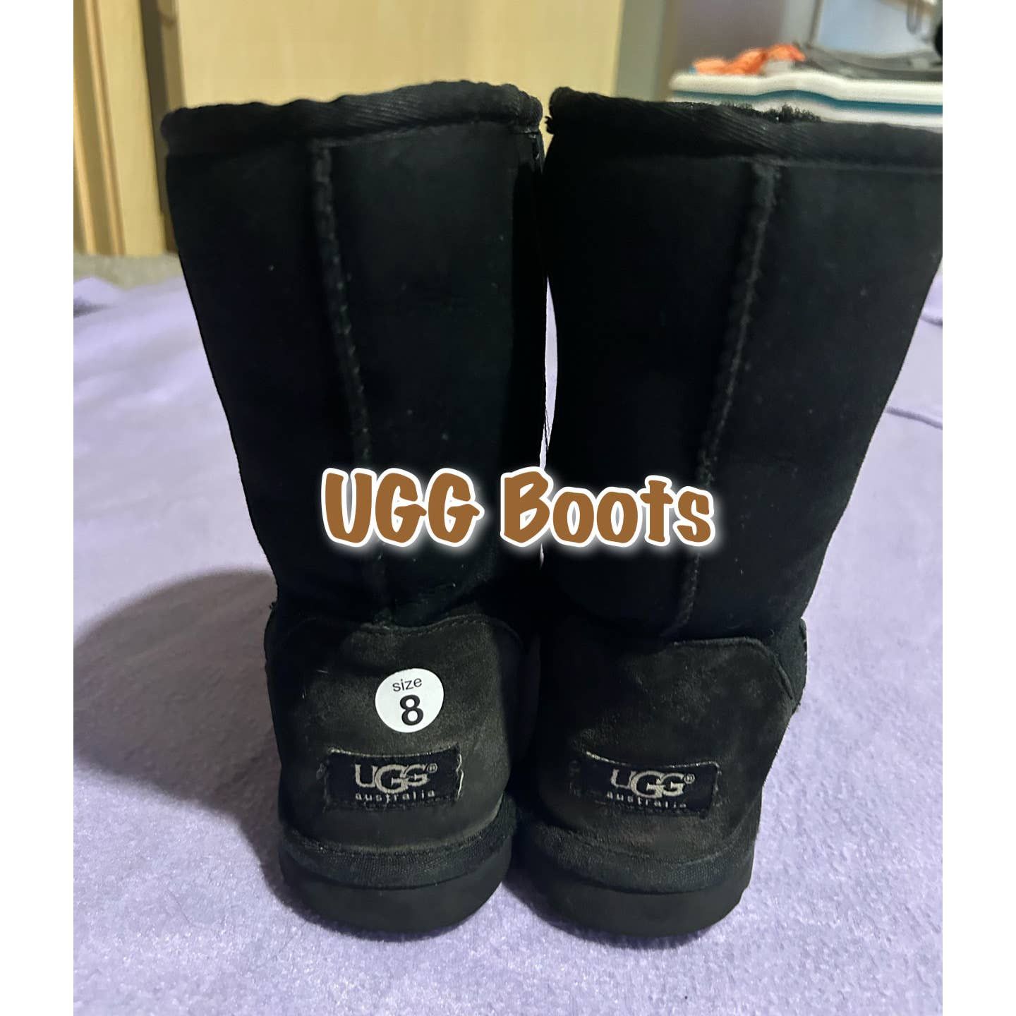 EUC UGG Australia Black buy Classic Low Boots - 13