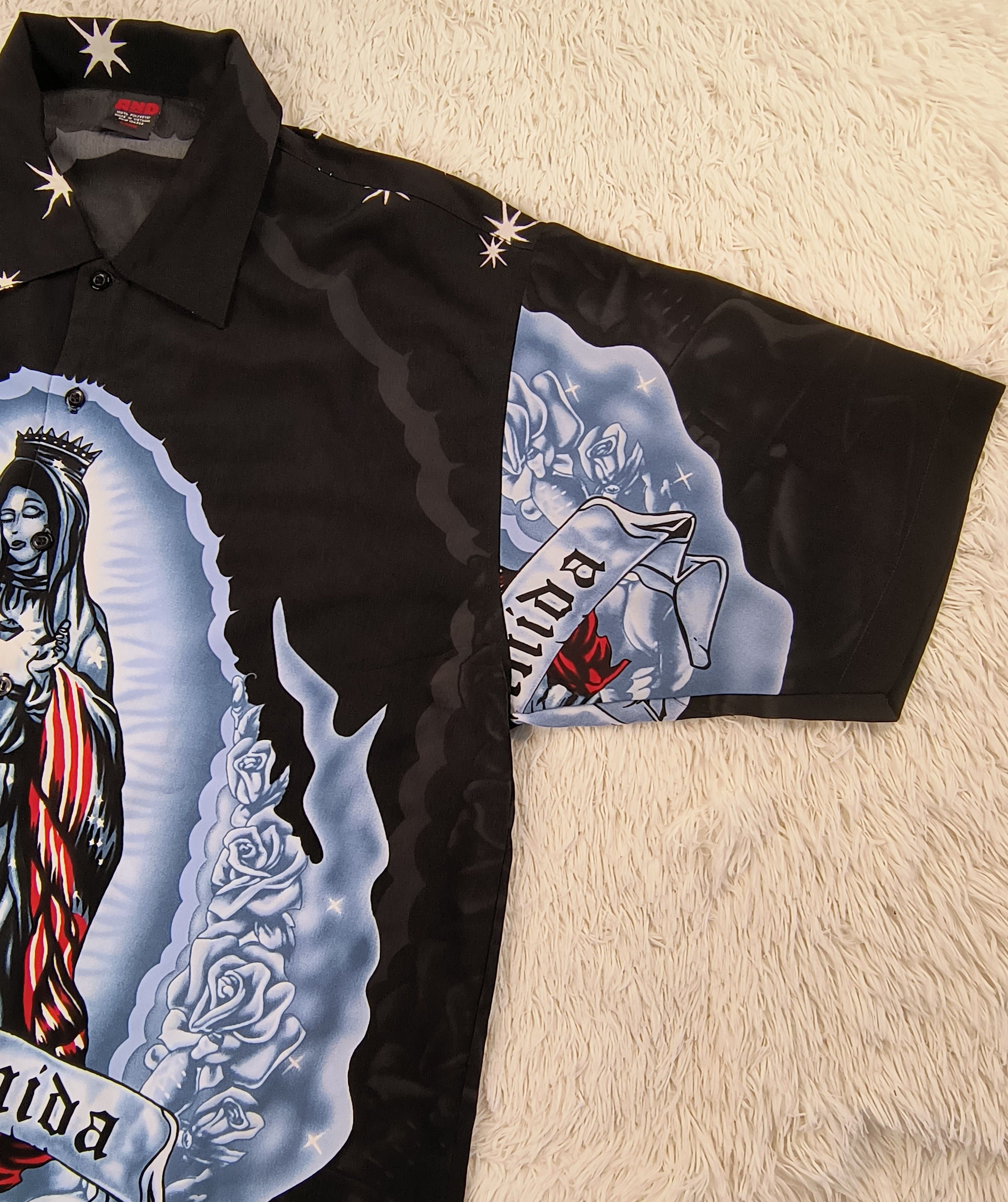 Mexican Threads Vintage raza unida Guadalupe chicano 90s button up shirt Size US L / EU 52-54 / 3 - 6 Thumbnail
