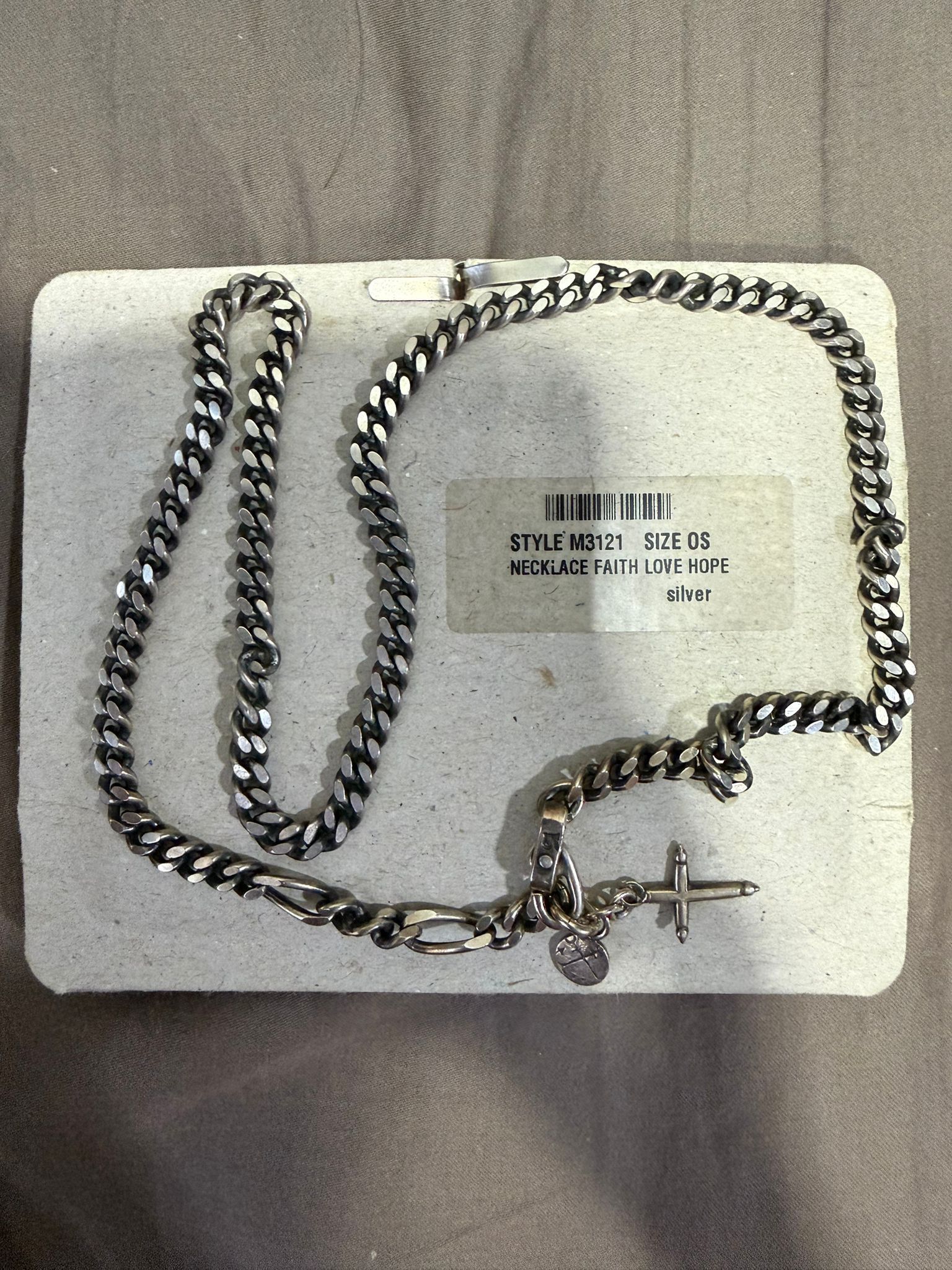Werkstatt Munchen Werkstatt Munchen Necklace Faith Love Hope M3121 Size ONE SIZE - 3 Thumbnail