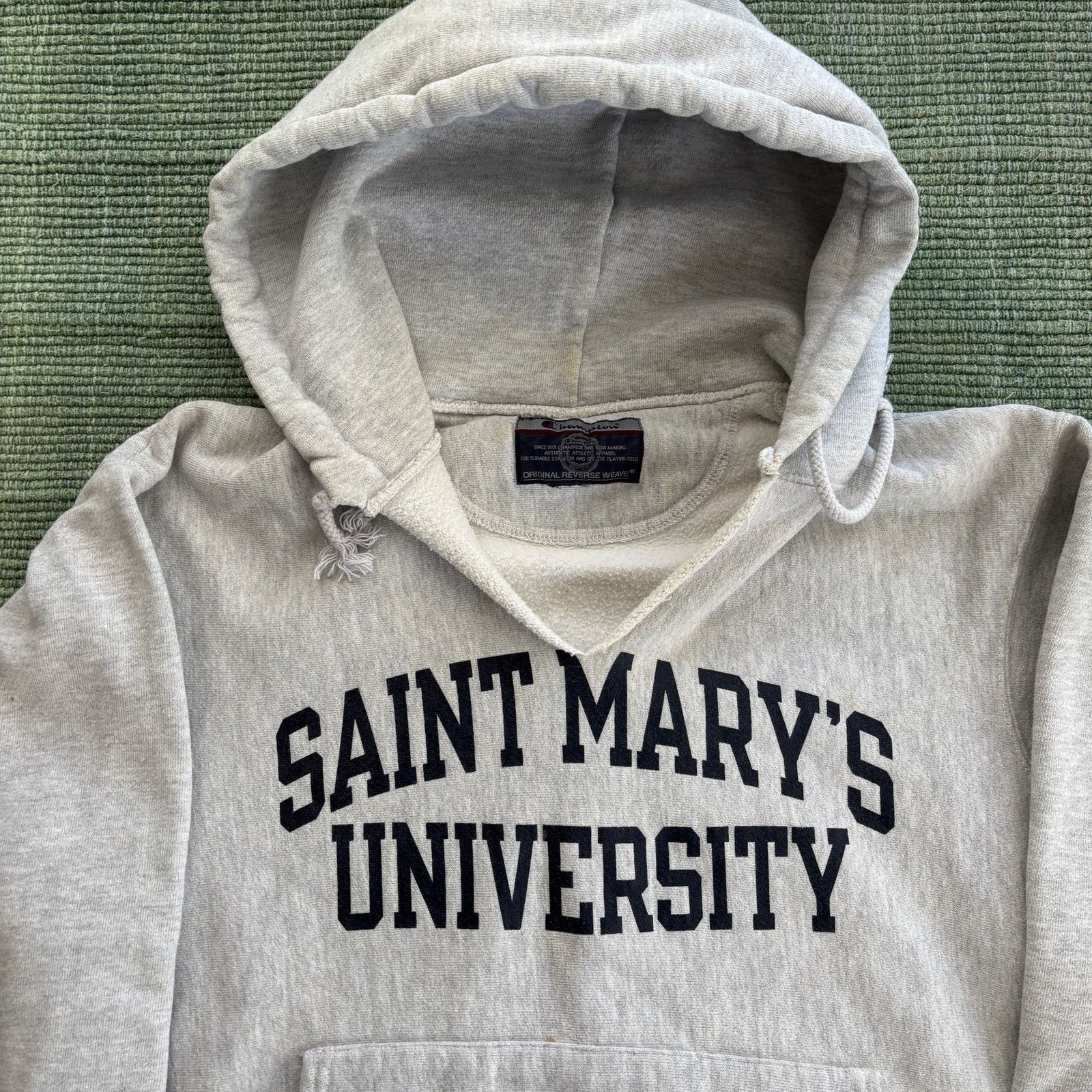 Champion × Vintage Vintage Saint Marys University Champion Reverse Weave Hoodie Size US L / EU 52-54 / 3 - 2 Thumbnail