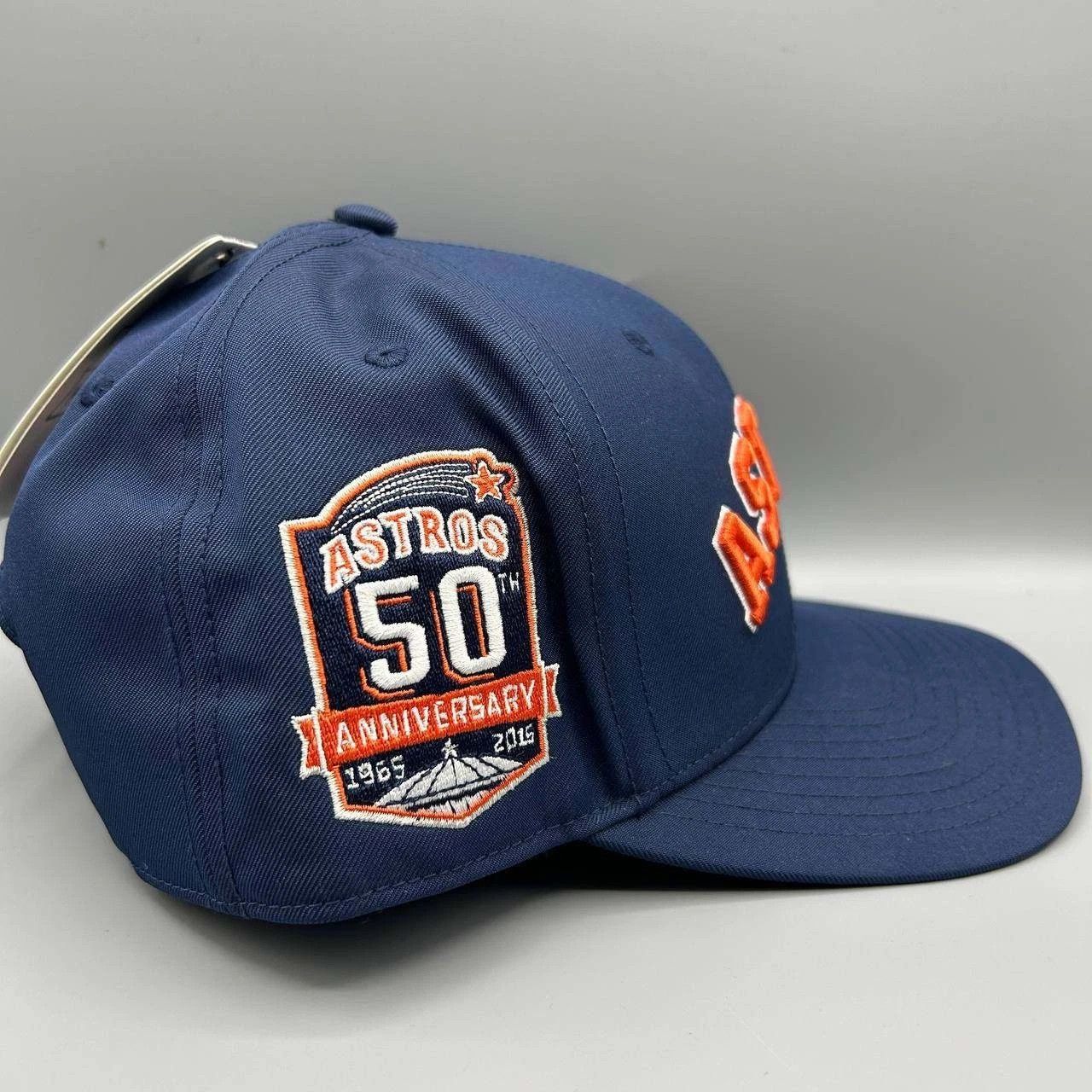 Nike Houston Astros x Nike Rise Hat Men M-L Strap Back Cap New Size ONE SIZE - 5 Thumbnail