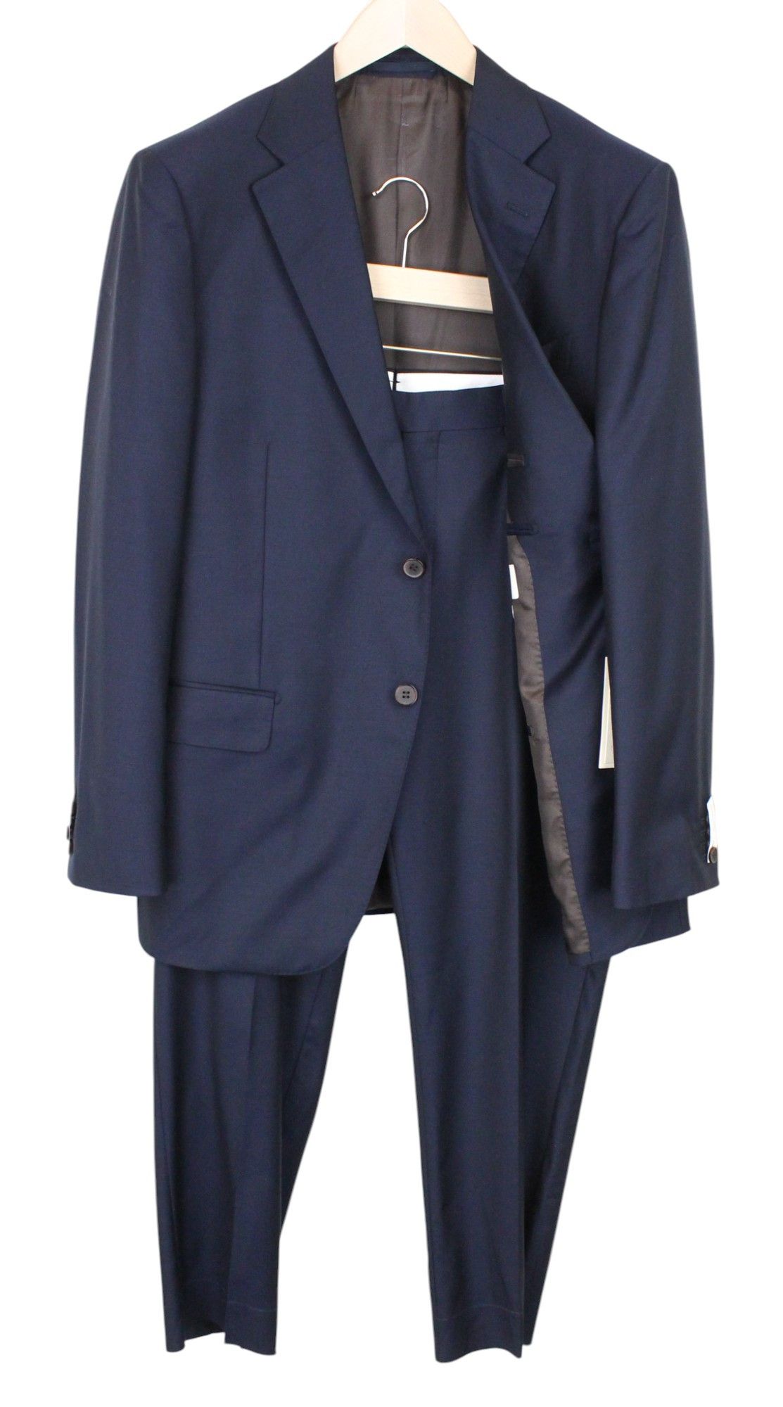 Suitsupply NAPOLI UK44R Navy Wool S110 Suit 67738 Size 44R - 1 Thumbnail