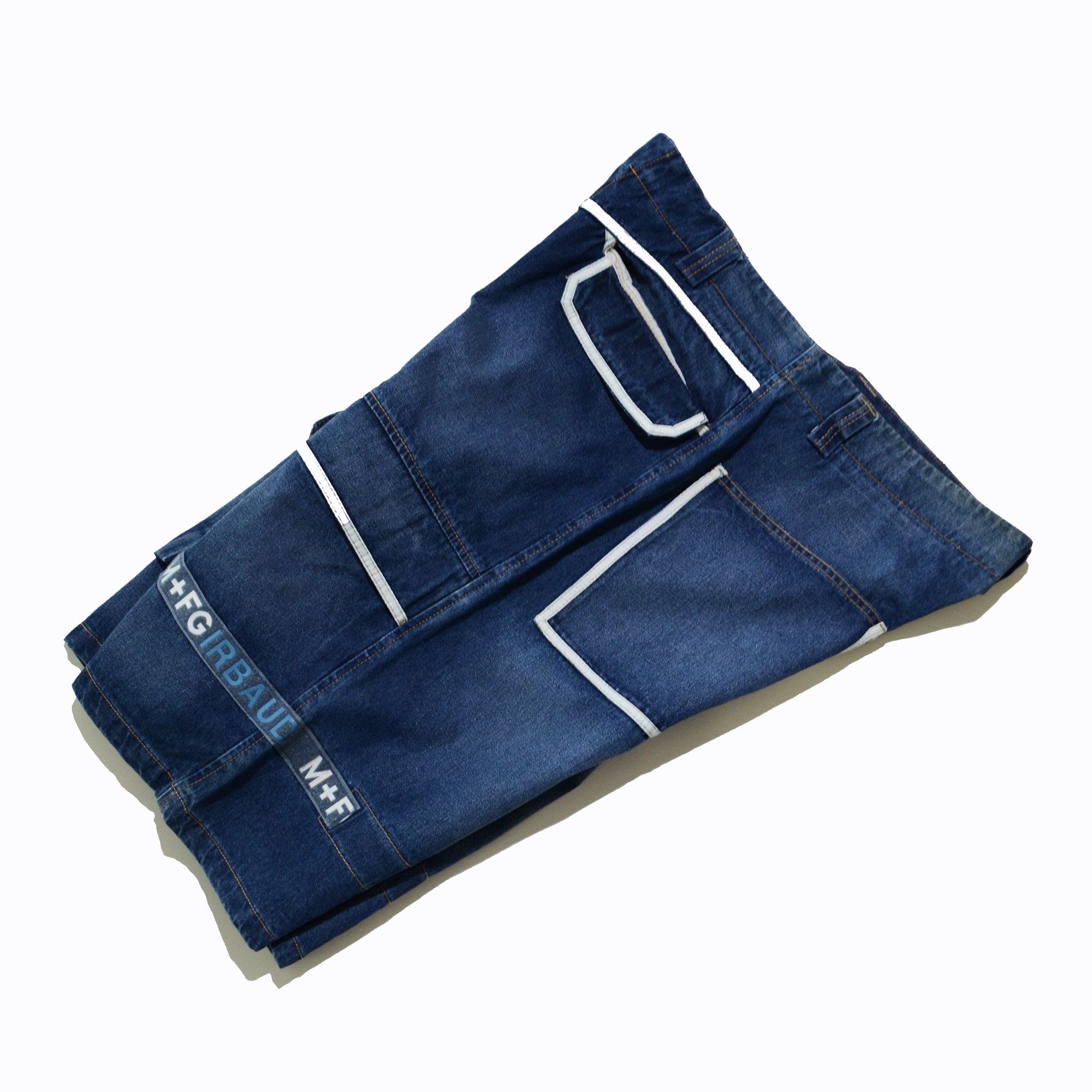 Marithe + Francois Girbaud M+FG W38 Cargo Jorts Hiphop Y2K 2006 Craft Size US 38 / EU 54 - 3 Thumbnail