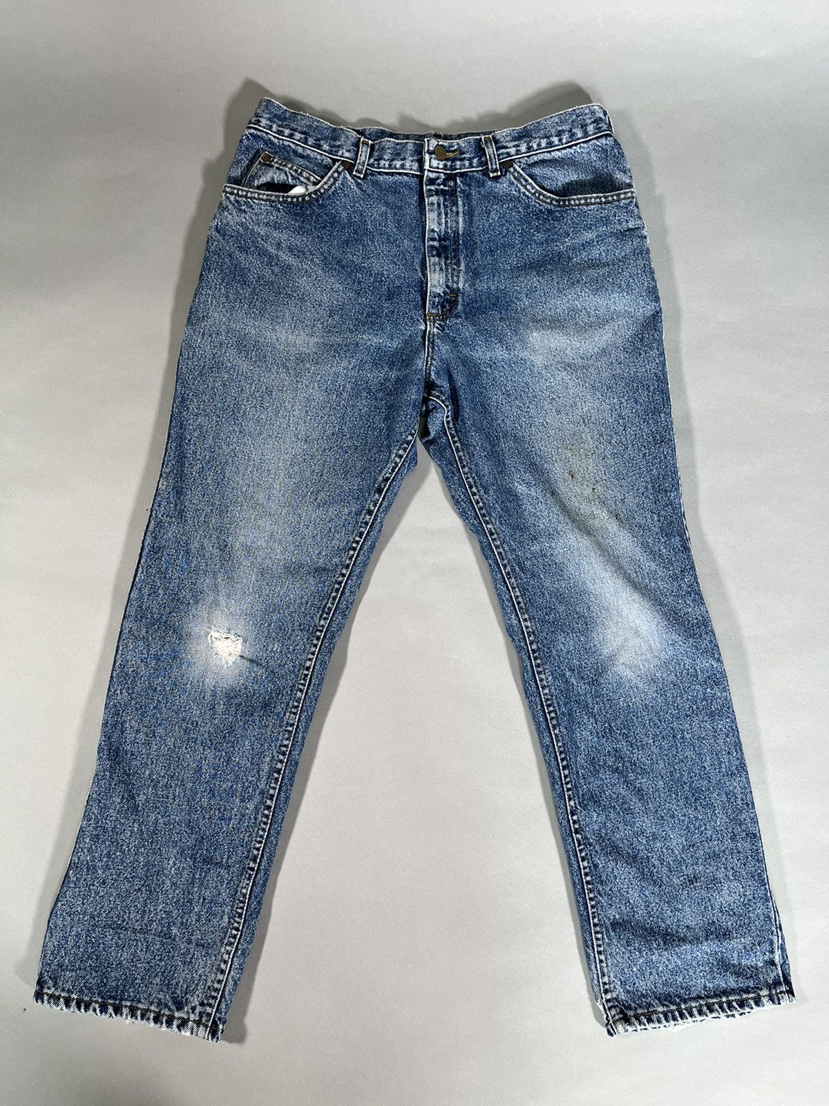 Lee Lee Vintage Baggy Washed Denim Size US 30 / EU 46 - 1 Thumbnail