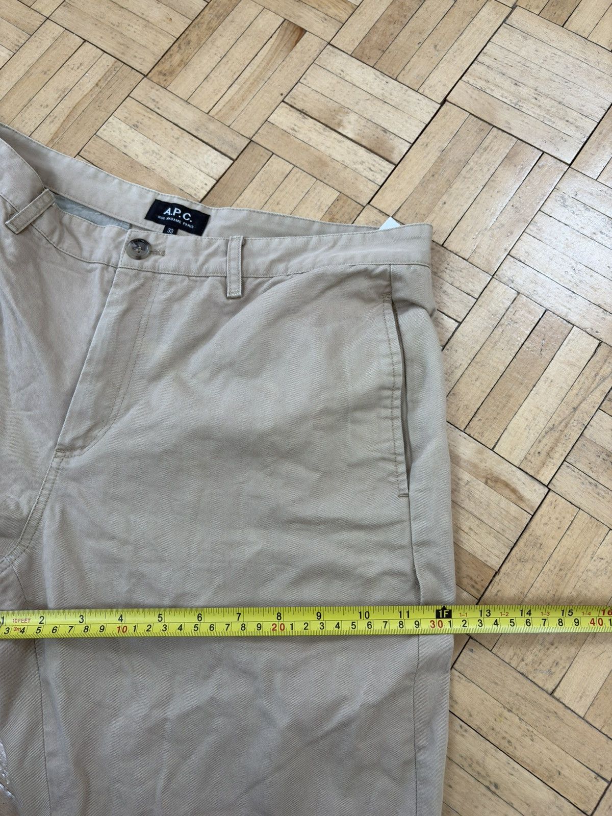 A.P.C. A.P.C Paris Plain Chino Basic Old Money Quiet Luxury Size US 33 - 10 Thumbnail