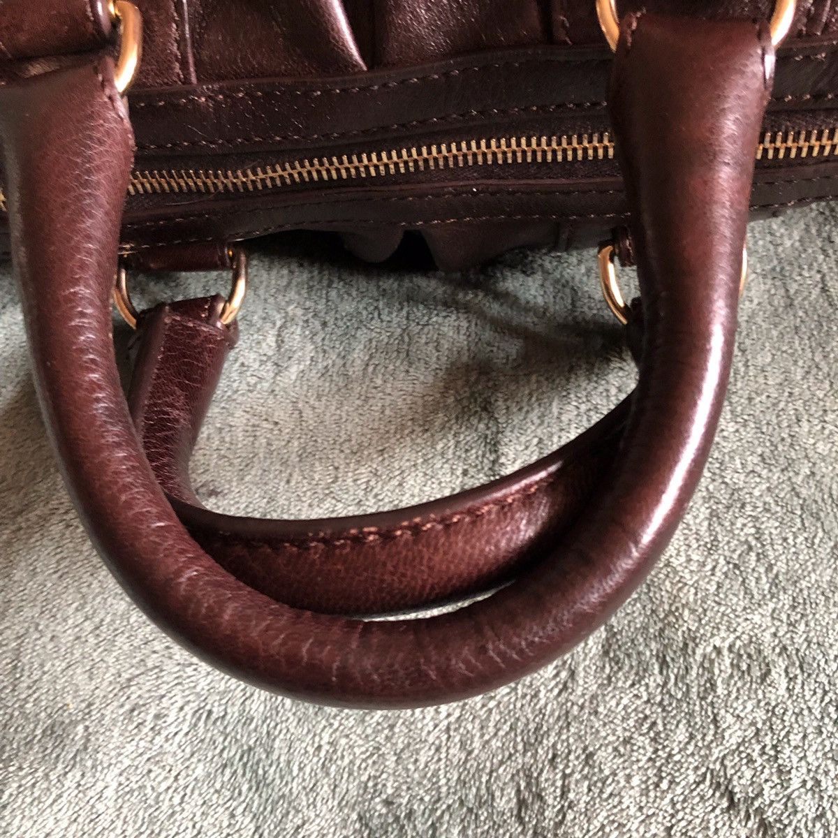 Bally BALLY Vanishina Brown Leather Handbag Shoulder Bag Size ONE SIZE - 8 Thumbnail