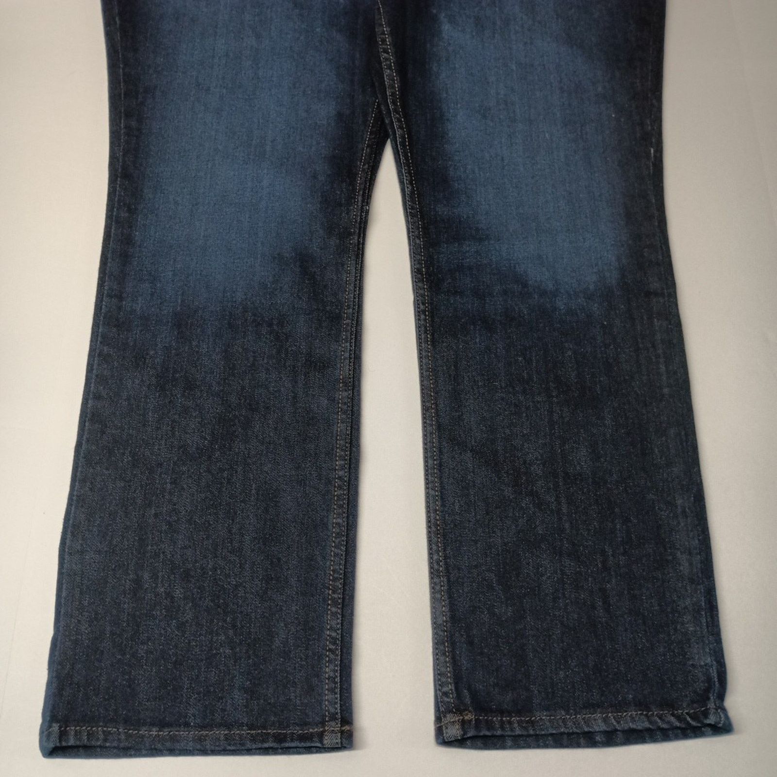 Lee Lee Straight Jeans Womens 20 Medium Size 40x30 Blue Mid Rise Size 42" / US 20 - 3 Thumbnail