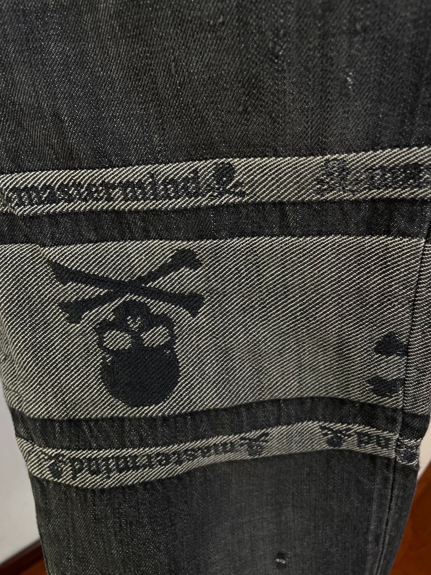 Mastermind Japan mastermind japan skull straight black denim gold S Size US 28 / EU 44 - 4 Thumbnail