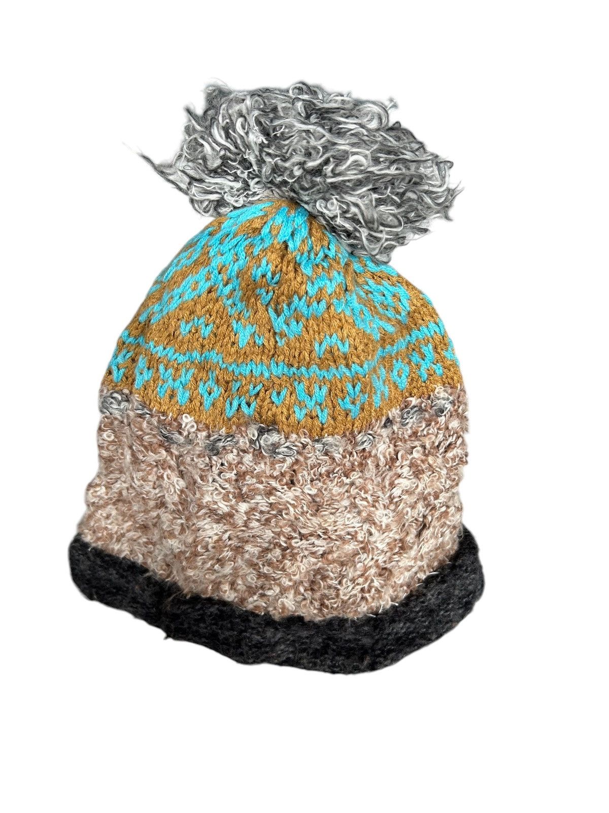Japanese Brand × Kapital × Vintage Japanese Brand Crochet Knitted Beanie Hats Size ONE SIZE - 2 Thumbnail